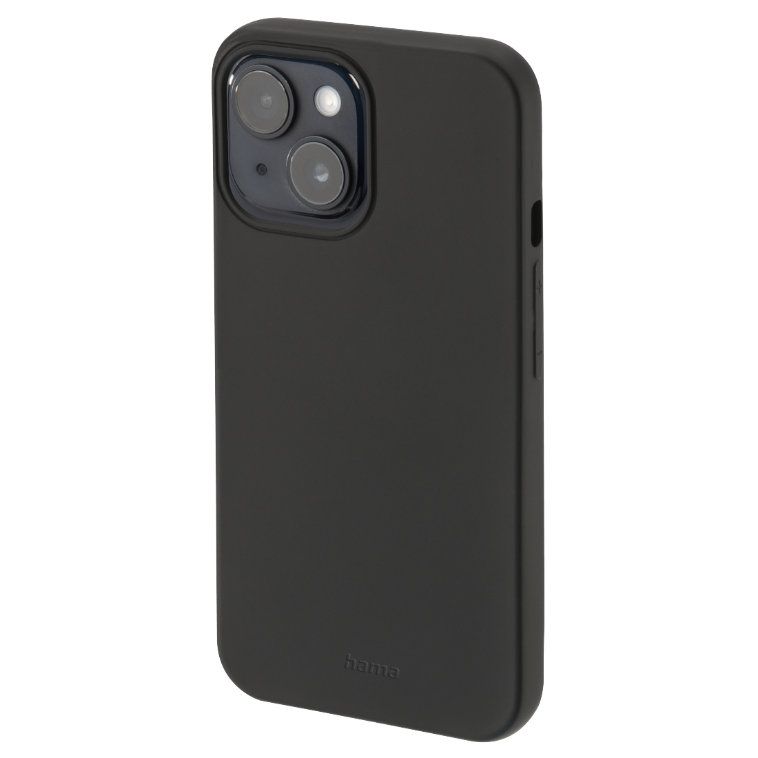 Hama Finest Feel, Cover, Apple, iPhone 13, 15,5 cm (6.1 Zoll), Schwarz