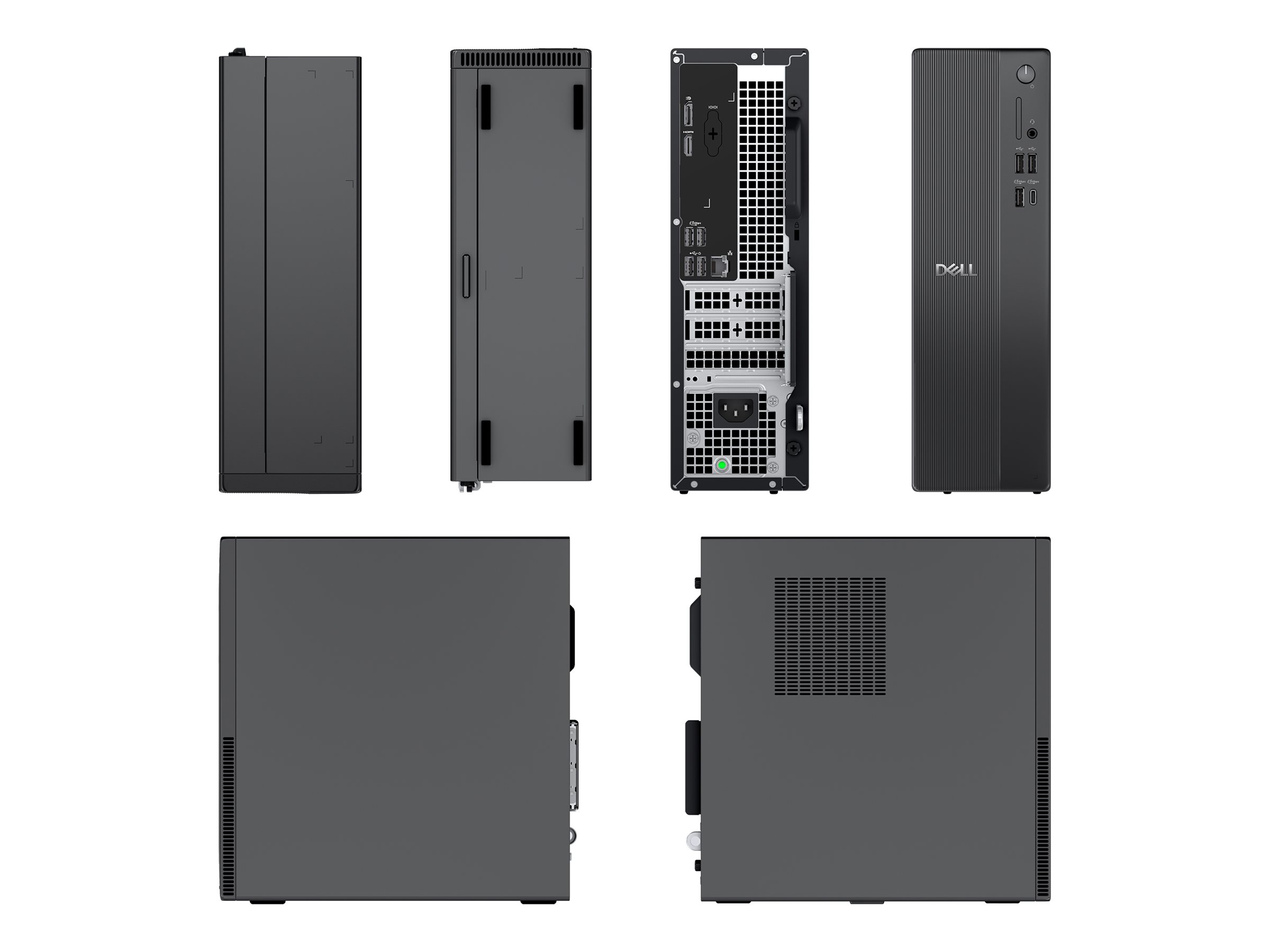 Dell Pro Slim Essential QVS1260 - Schlanker Desktop - Core Ultra 5 225 / 3.3 GHz - RAM 16 GB - SSD 5