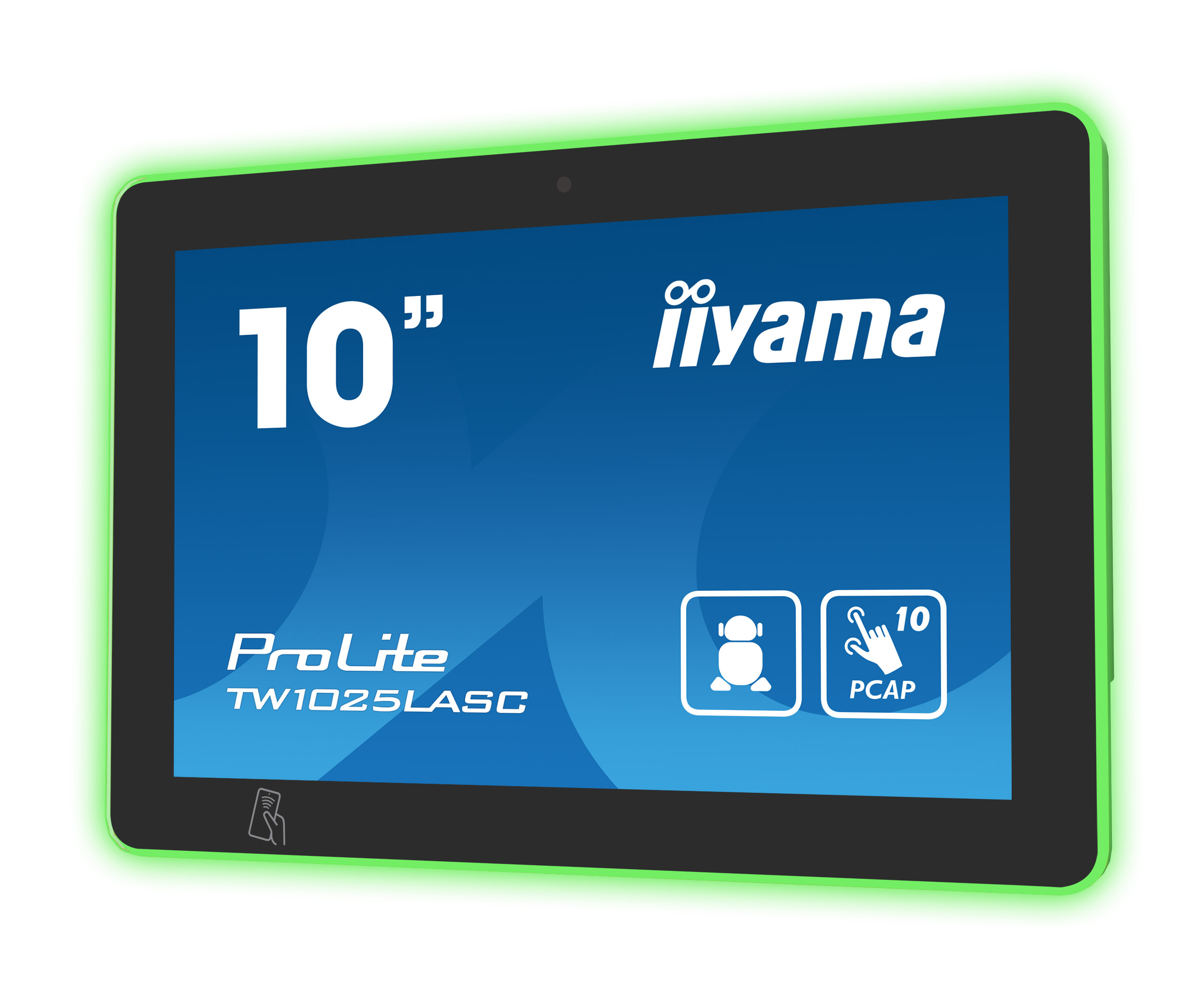 Iiyama ProLite TW1025LASC-B1PNR - Android-PC - Touchscreen-PC - 1 RK3399 / 1.8 GHz - RAM 4 GB - SSD