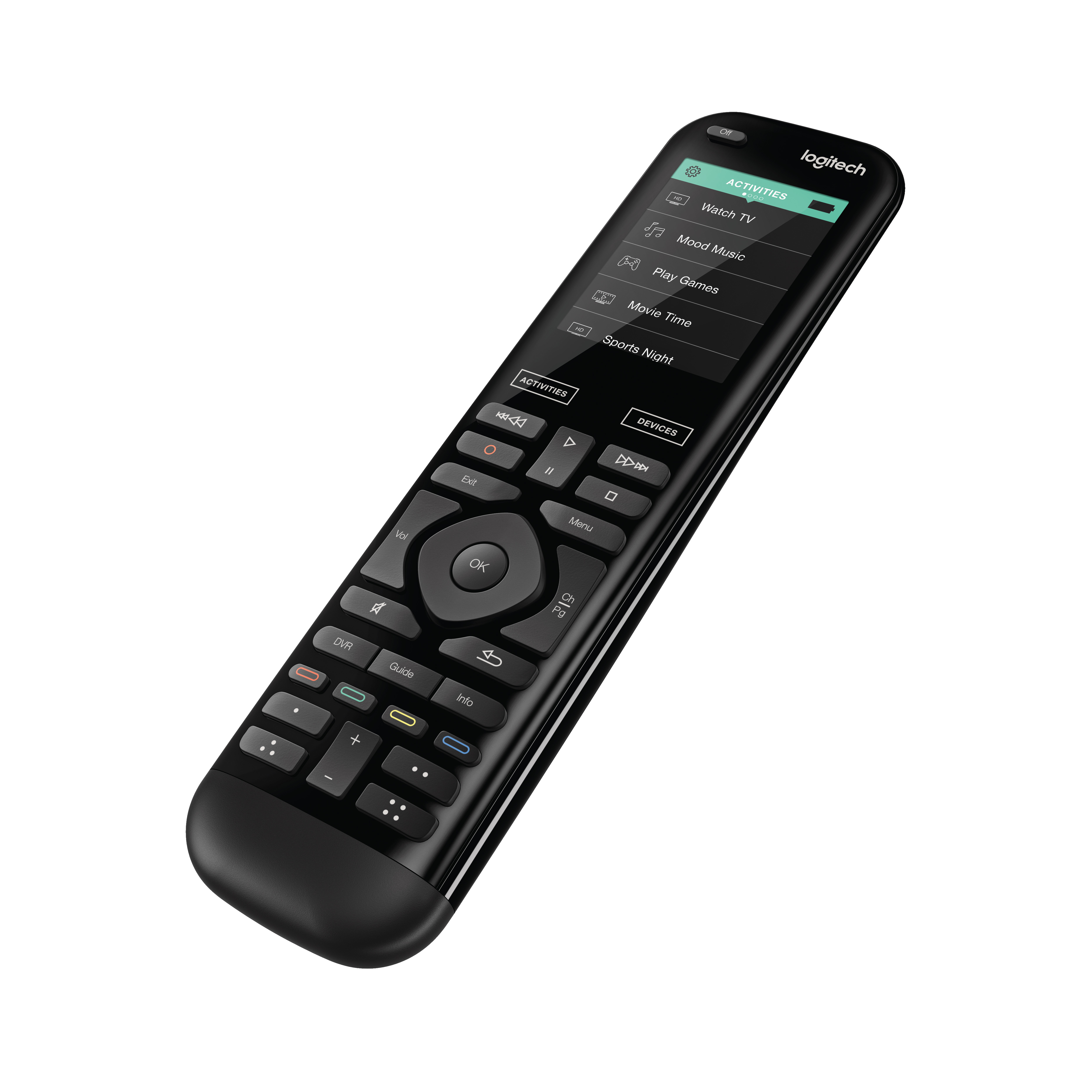 Logitech Harmony 950 Remote Control, Audio, DVD/Blu-ray, DVR, Heimkinosystem, PC, SAT, Smartphone, T