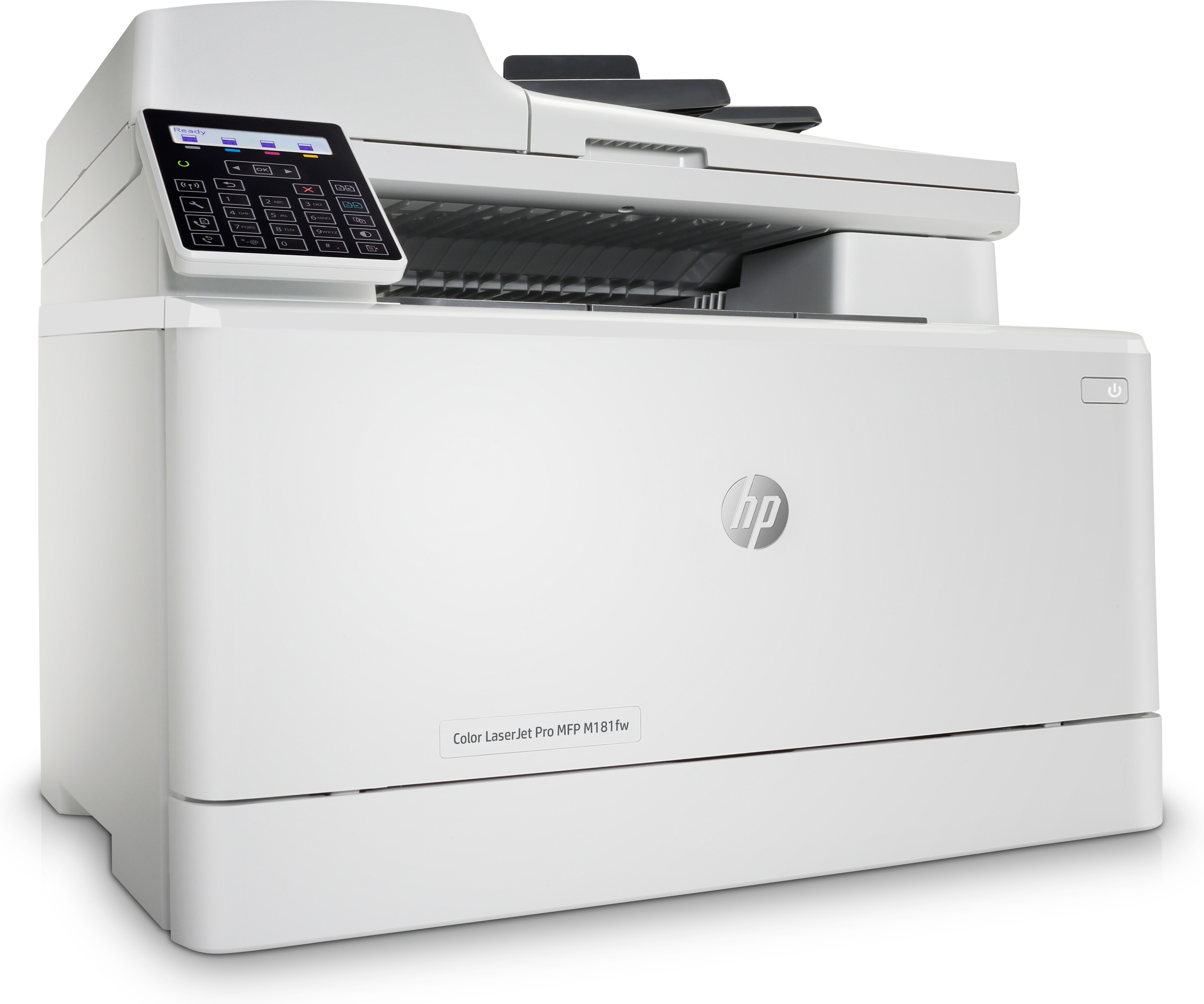 HP Color LaserJet Pro MFP M181fw, Laser, Farbdruck, 600 x 600 DPI, Farbkopieren, A4, Weiß