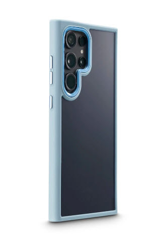 Hama Cam Protect, Cover, Samsung, Galaxy S24 Ultra, 17,3 cm (6.8"), Blau, Transparent