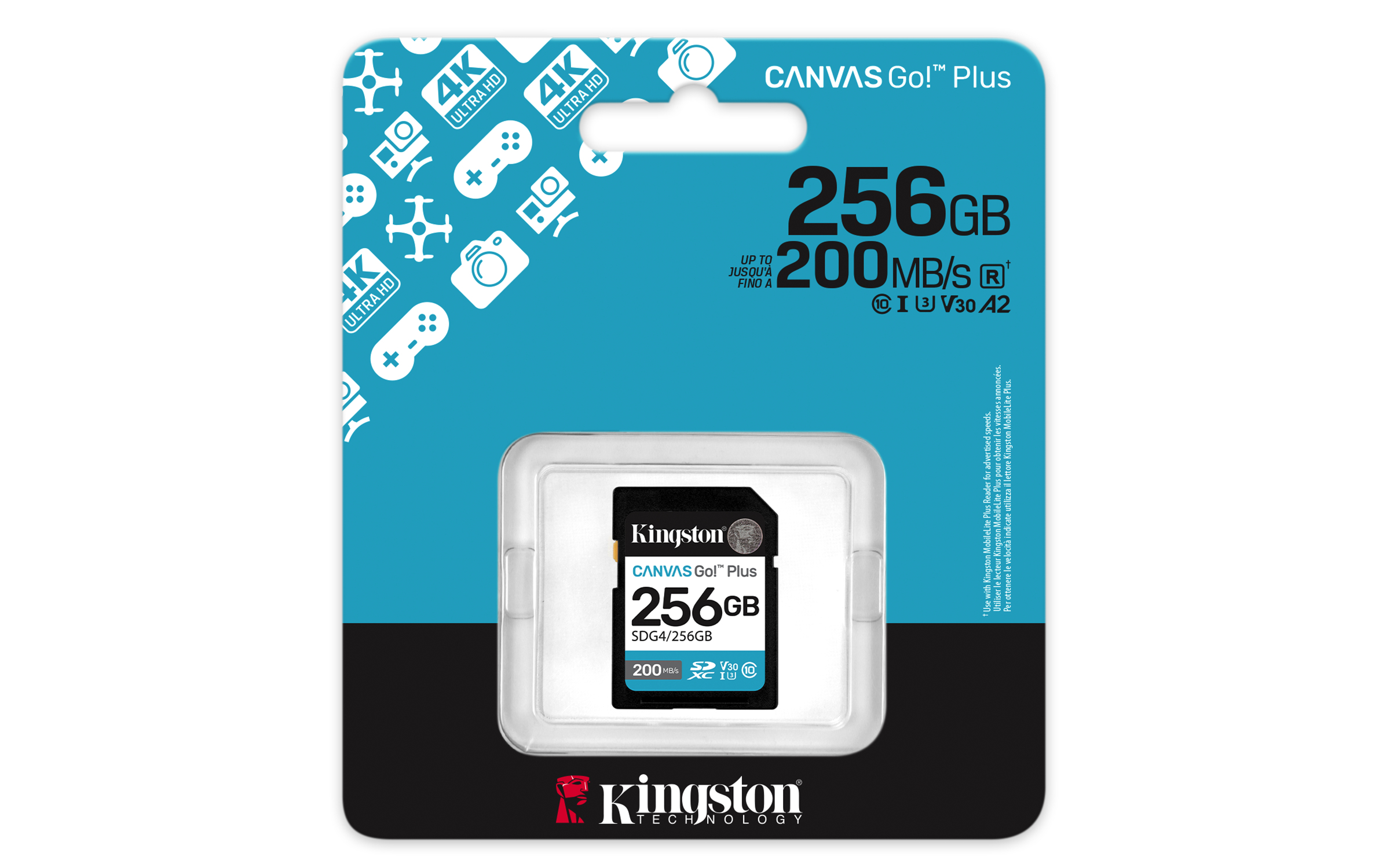 Kingston Canvas Go! Plus - Flash-Speicherkarte