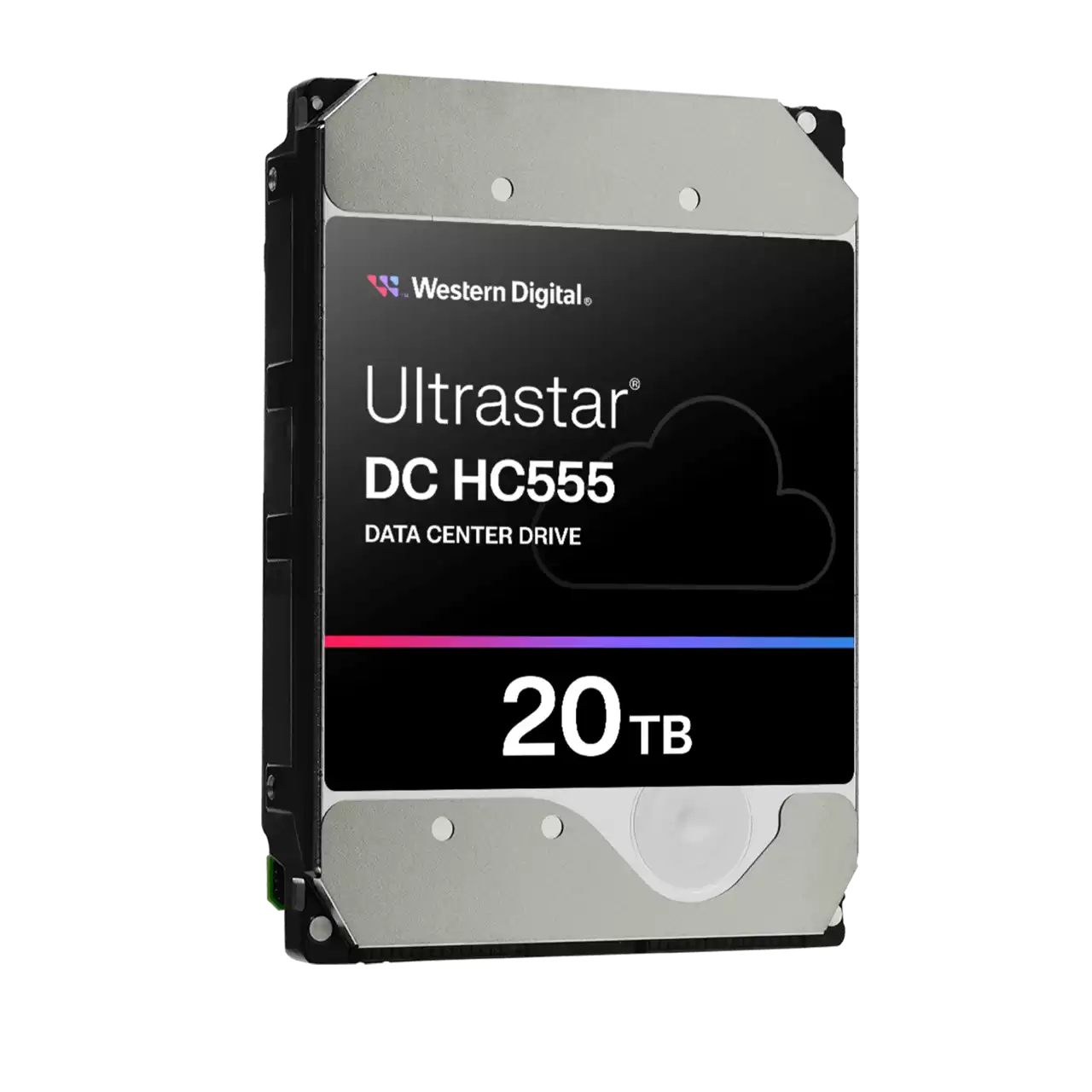 WD Ultrastar DC HC555 - Festplatte - Rechenzentrum - verschlüsselt - 20 TB - intern - 3.5" (8.9 cm)