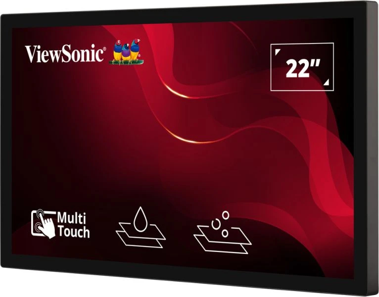 ViewSonic XF2230, 54,6 cm (21.5"), 1920 x 1080 Pixel, Full HD, 210 cd/m², Projiziert-kapazitiv (PCAP