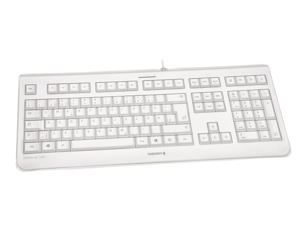 Cherry KC 1068 - Tastatur - Französisch - Pale