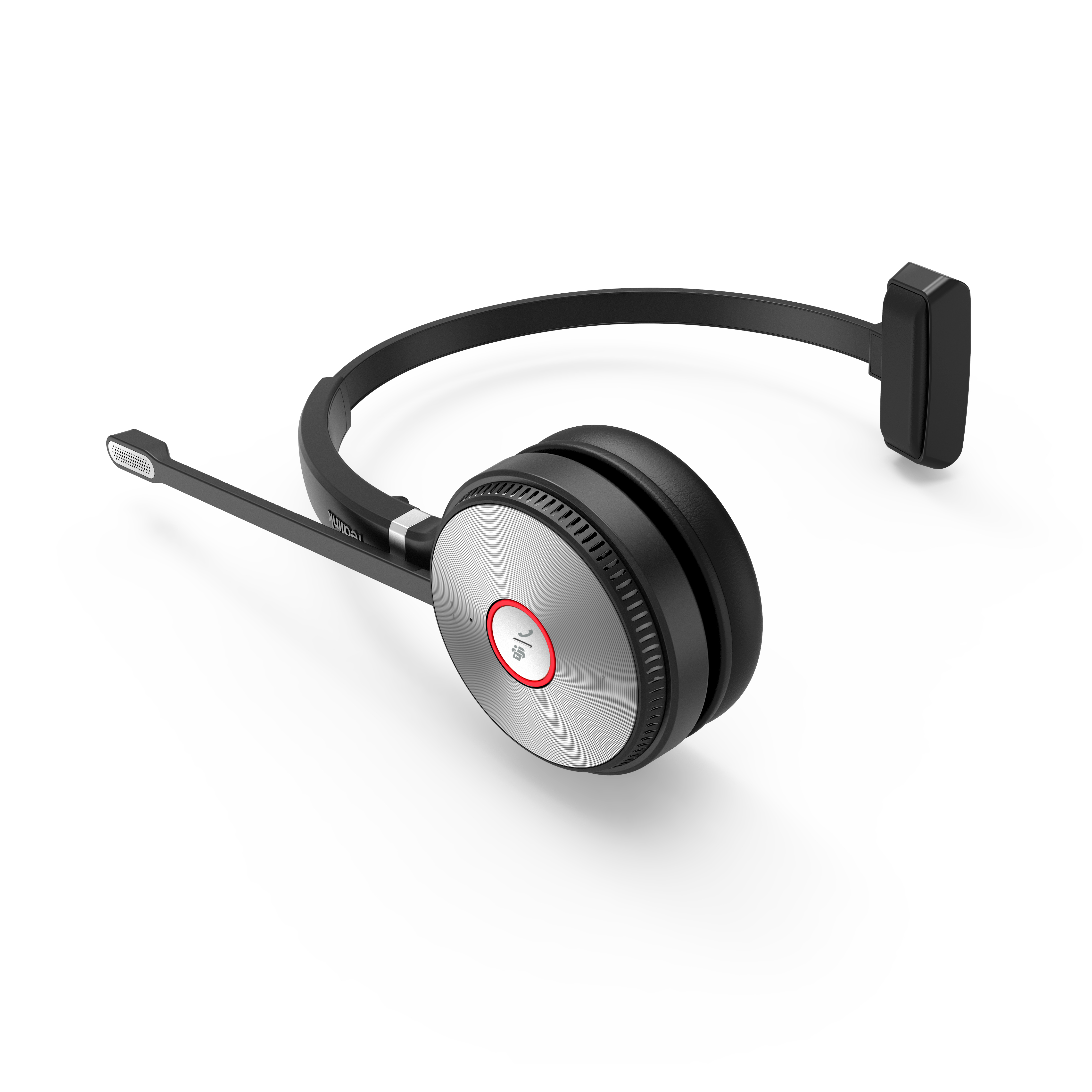 Yealink WH62 Mono Teams Headset, Kabellos, Büro/Callcenter, 20 - 20000 Hz, 80 g, Kopfhörer, Schwarz
