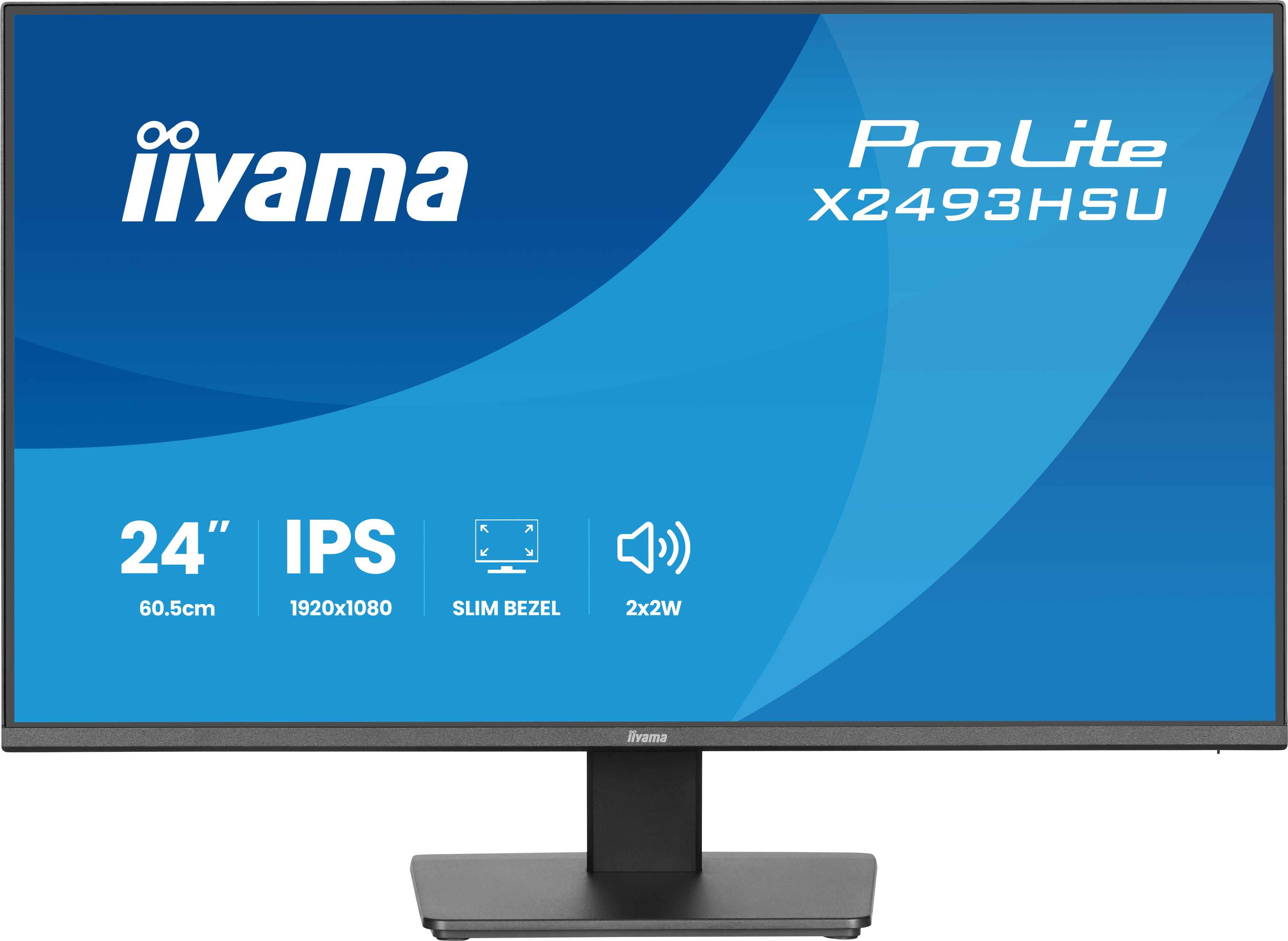 Iiyama ProLite X2493HSU-B1 - LED-Monitor - 61 cm (24")