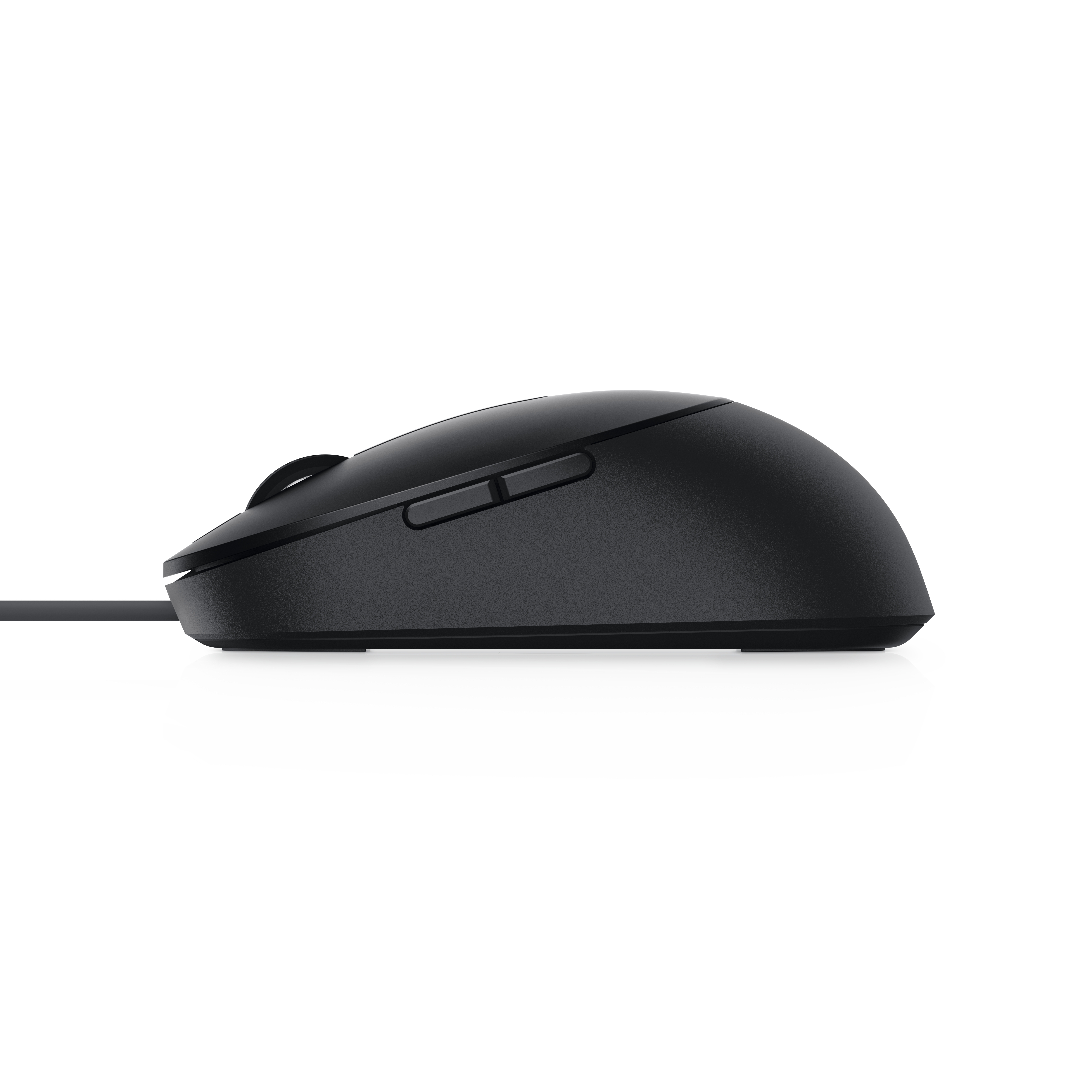 Dell Pro kabelgebundene Maus ? MS3220 - schwarz, Beidhändig, Laser, USB Typ-A, 3200 DPI, 2 ms, Schwa