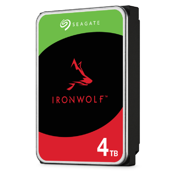Seagate IronWolf NAS HDD +Rescue 4TB, 24/7, 512e / 3.5" / SATA 6Gb/s