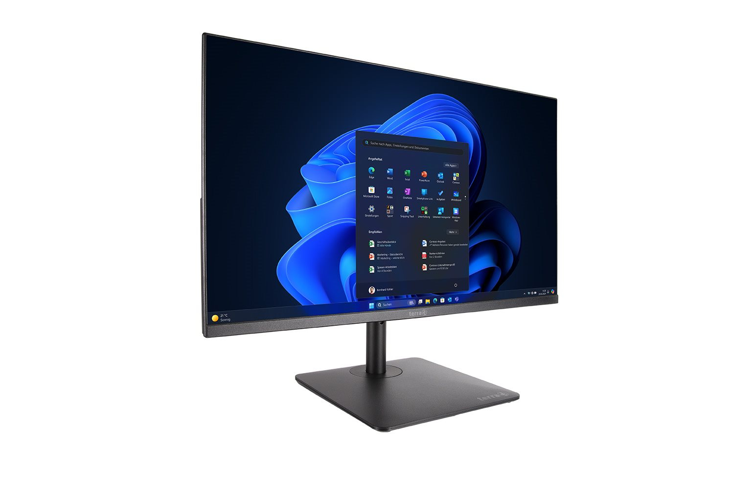 TERRA ALL-IN-ONE-PC 2401 - All-in-One (Komplettlösung) - Core 3 100U / 1.2 GHz - RAM 16 GB - SSD 500