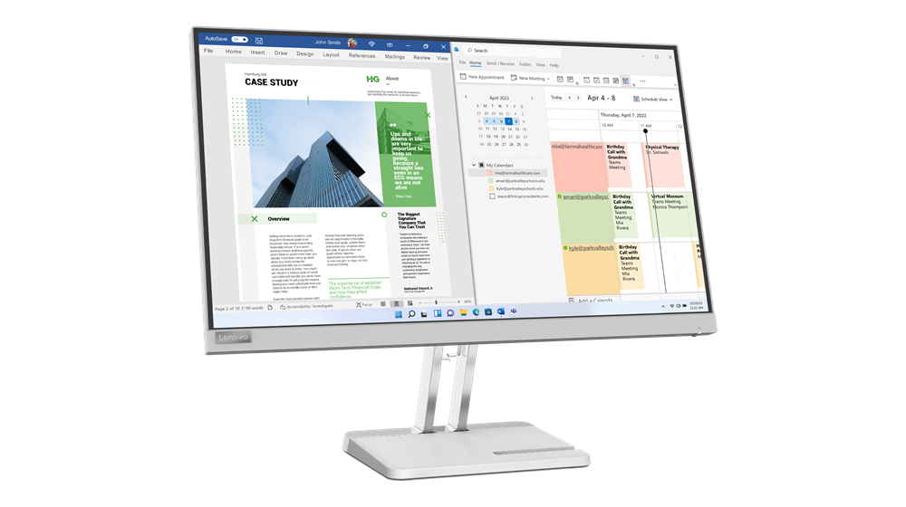Lenovo L25e-40 - LED-Monitor - 63.5 cm (25") (24.5" sichtbar)