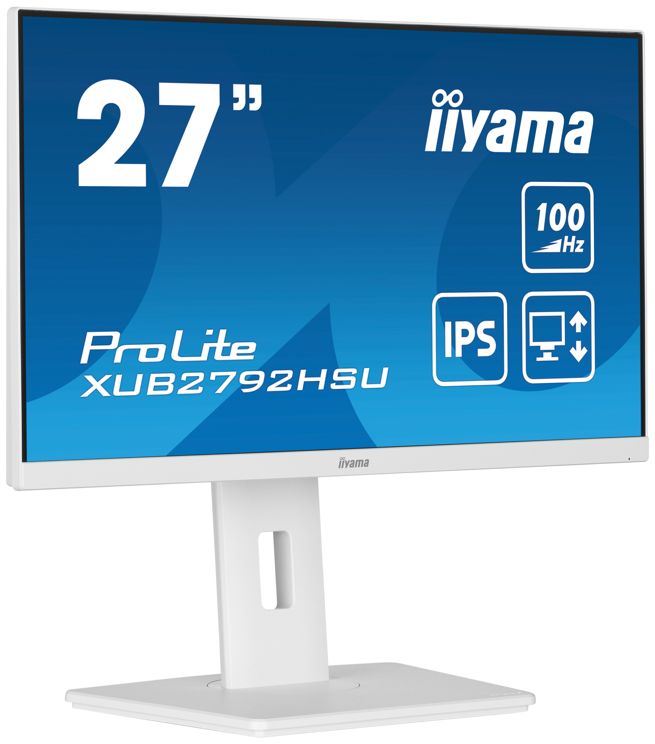 iiyama ProLite XUB2792HSU-W6 Monitor 68.6cm (27") Full HD, IPS, 0.4ms, HDMI, Displayport, USB
