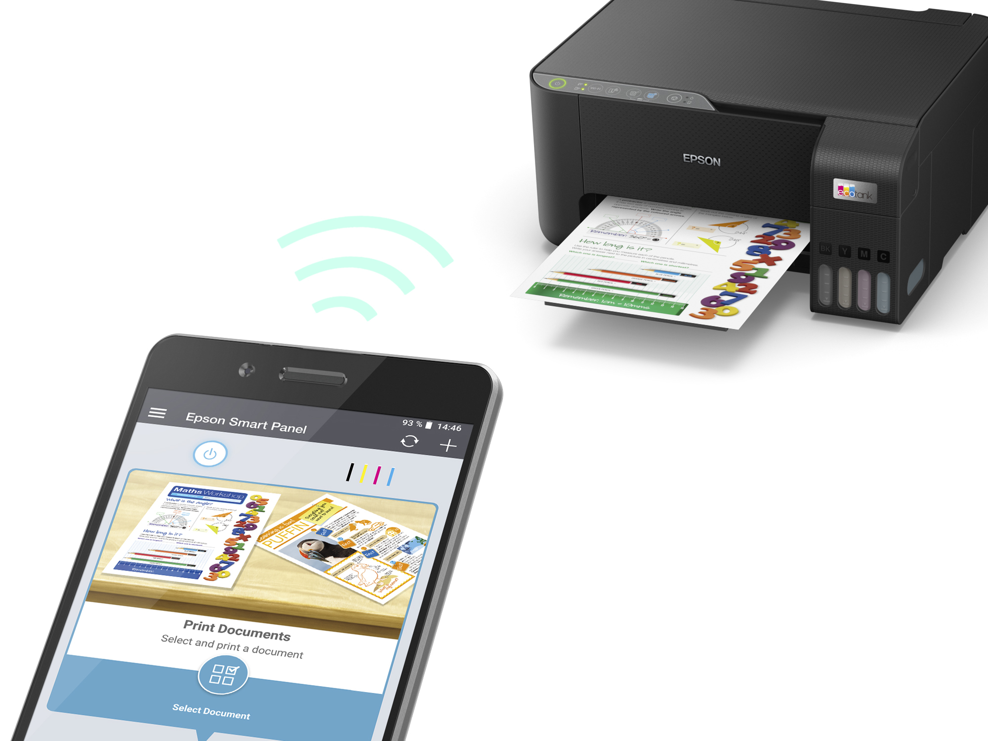 Epson EcoTank ET-2864 - Multifunktionsdrucker - Farbe - Tintenstrahl - ITS - A4 (Medien)