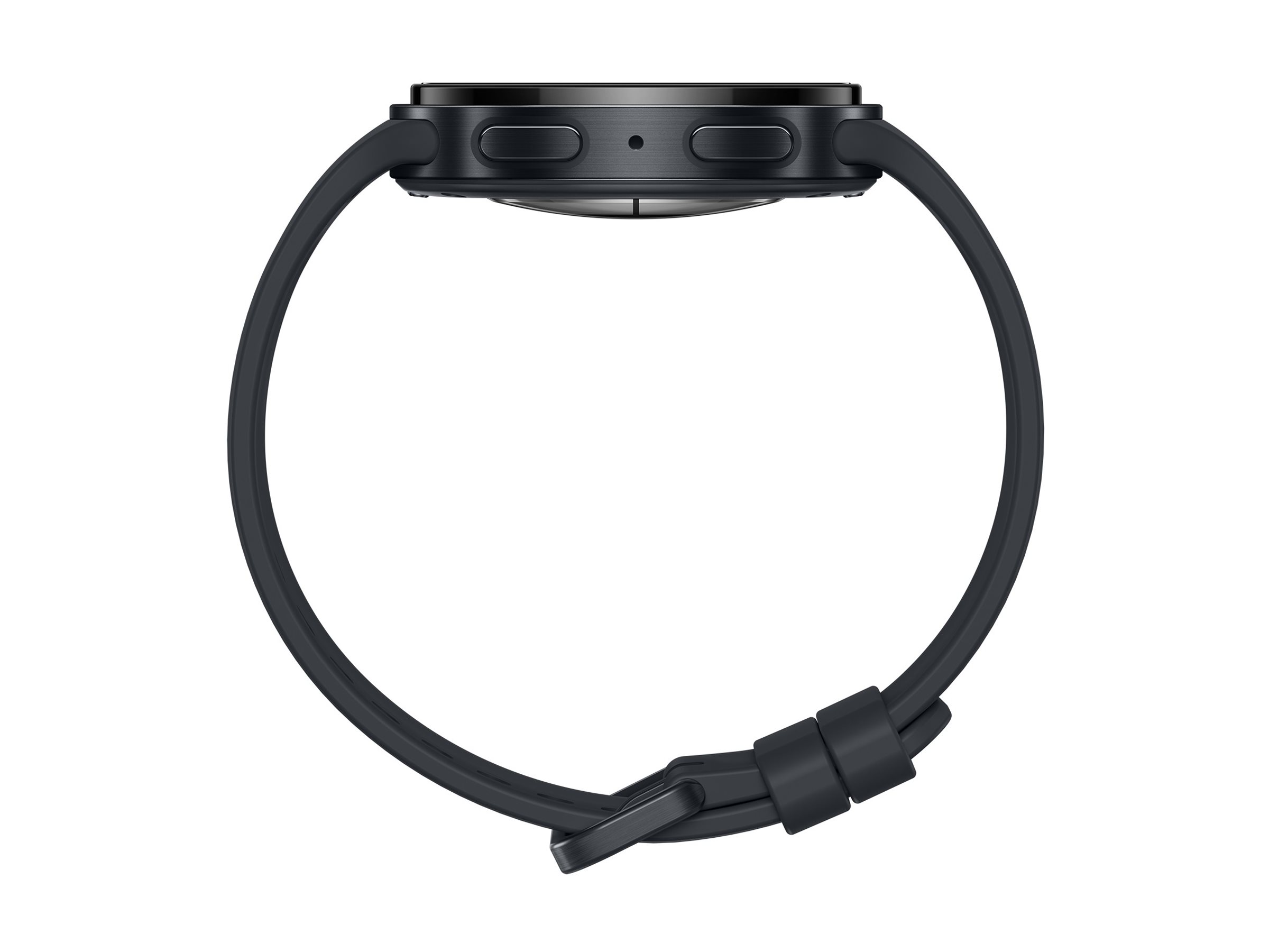 Samsung Galaxy Watch9 - 40 mm - Carbon-Schwarz - intelligente Uhr mit Sportband - schwarz - Bandgröß
