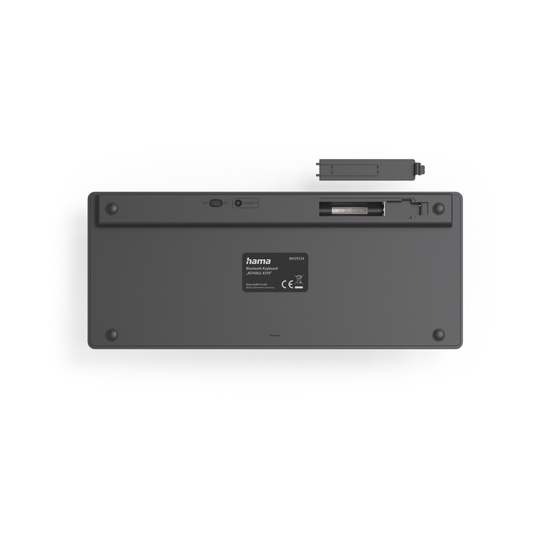 Hama KEY4ALL X510 - Tastatur - kabellos - Bluetooth 5.0