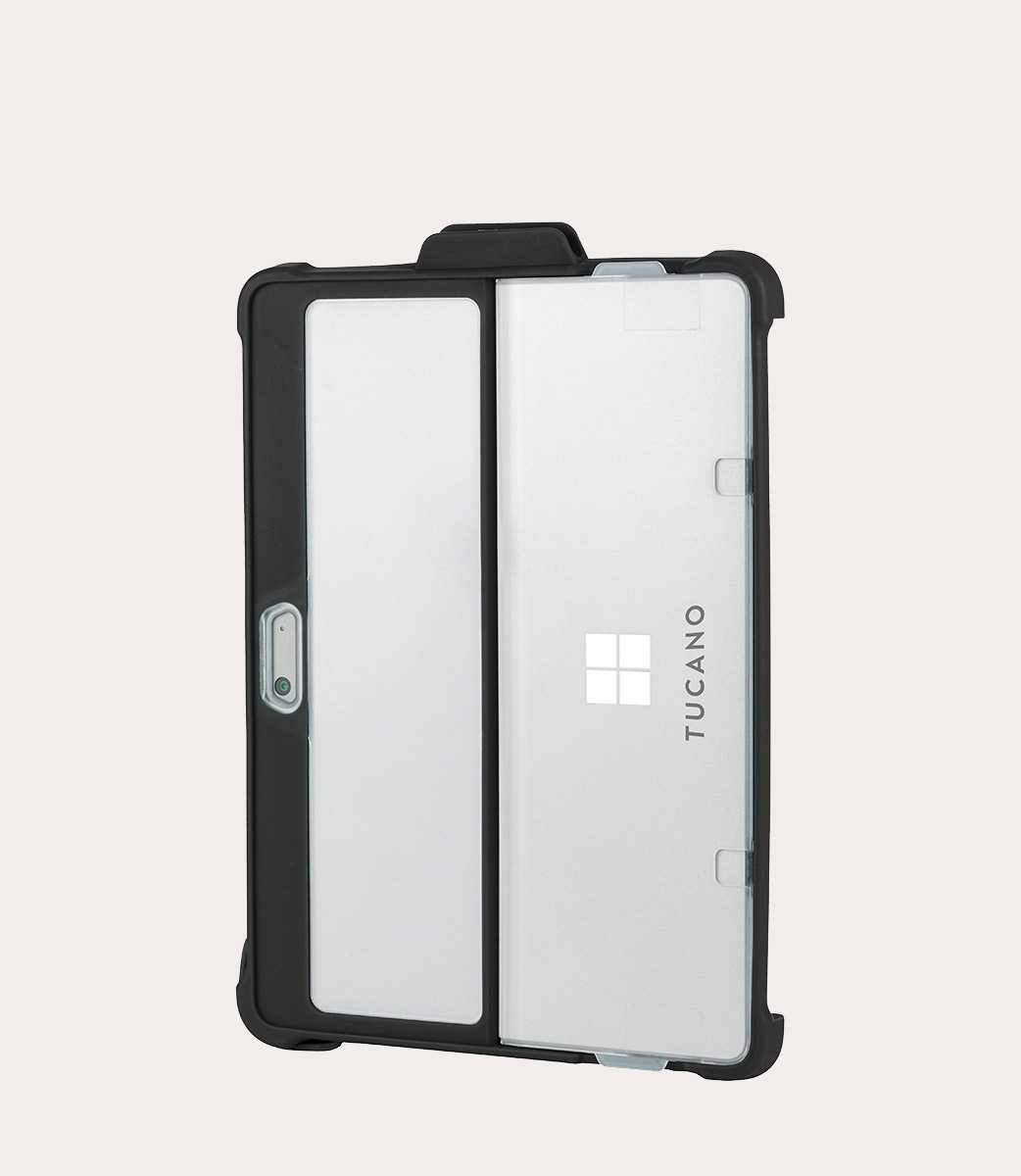 TUCANO Casco Schutzhülle für Surface Go 3/2/1 schwarz/transparent - Schutz- huelle - (Schutz-)hülle
