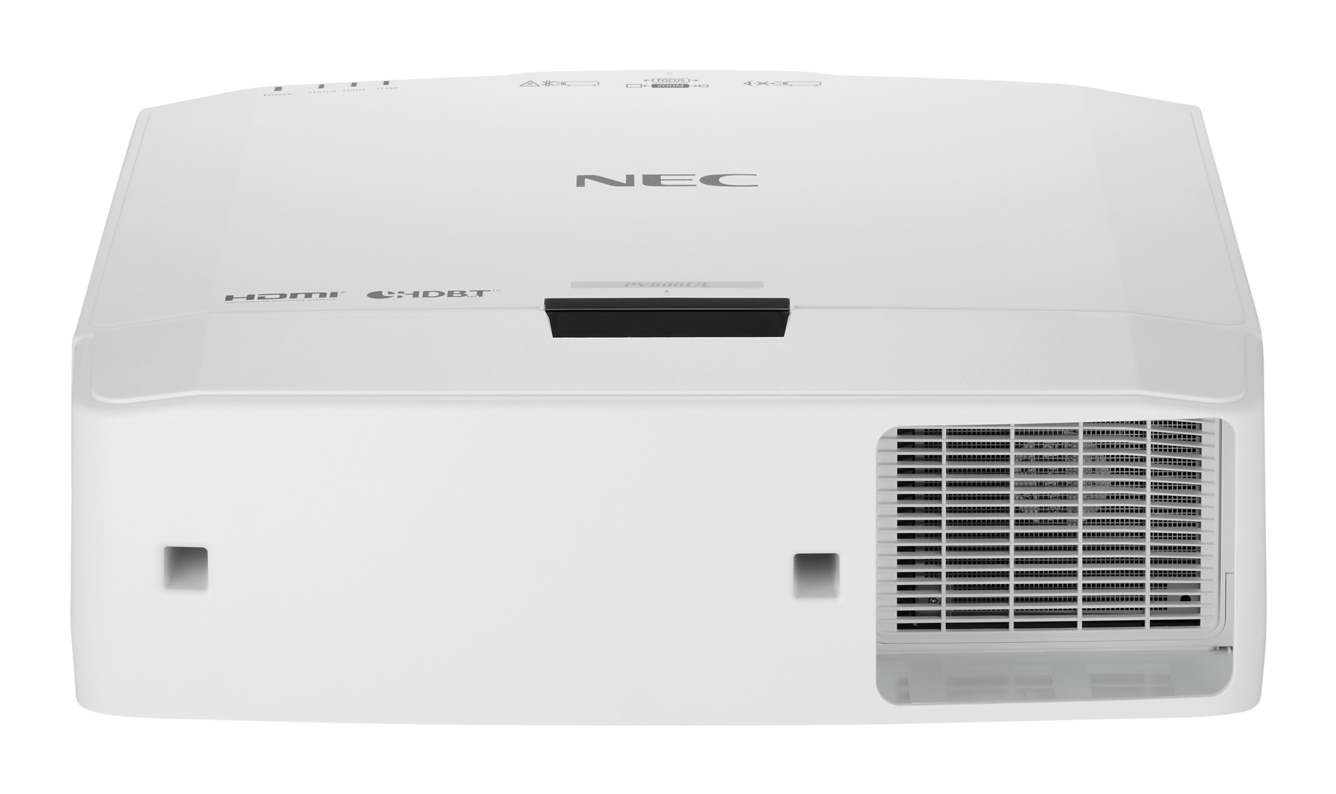 NEC PV710UL-W, 7100 ANSI Lumen, 3LCD, WUXGA (1920x1200), 3000000:1, 16:10, 1016 - 12700 mm (40 - 500