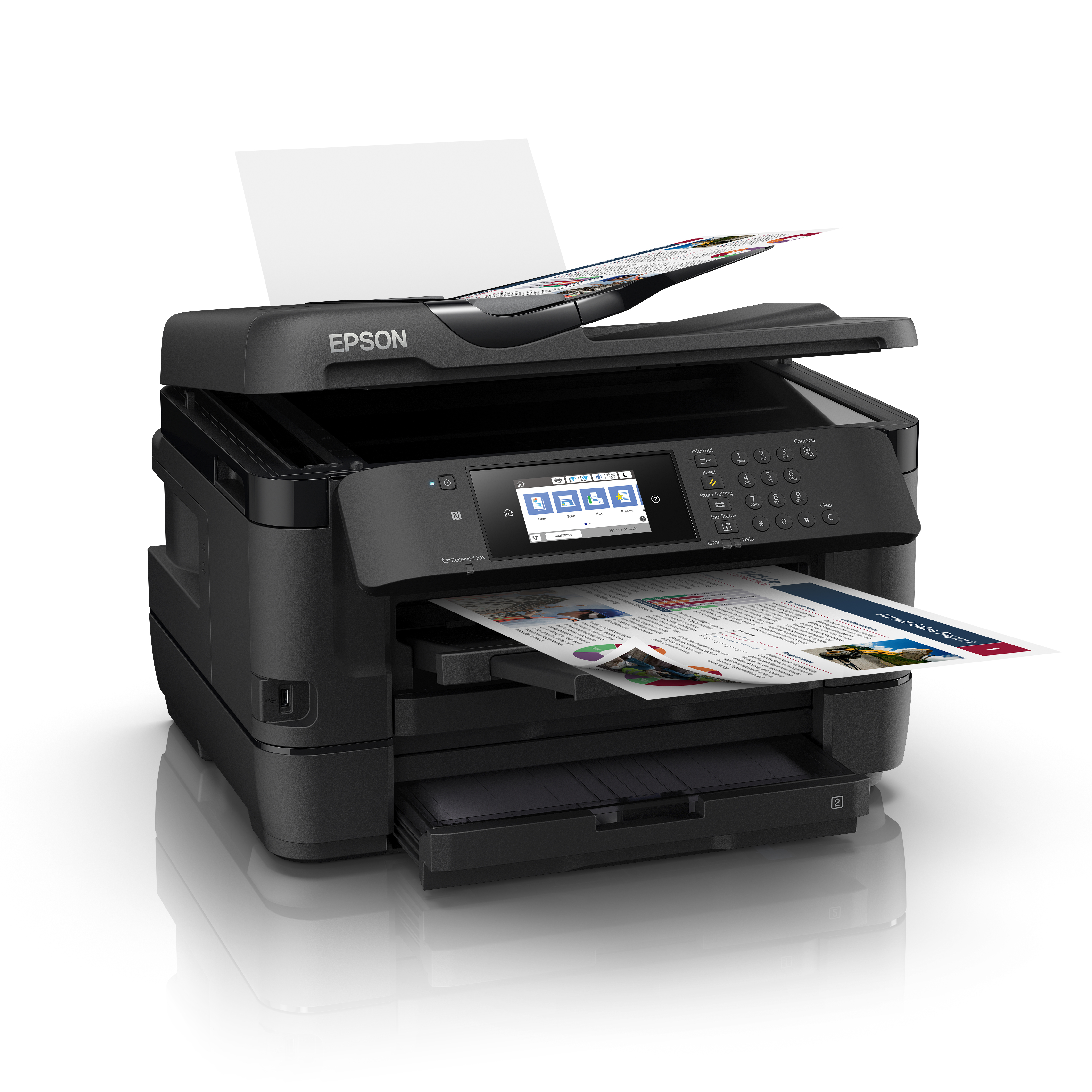 Epson WorkForce WF-7720DTWF - Multifunktionsdrucker - Farbe - Tintenstrahl - A3 (Medien)