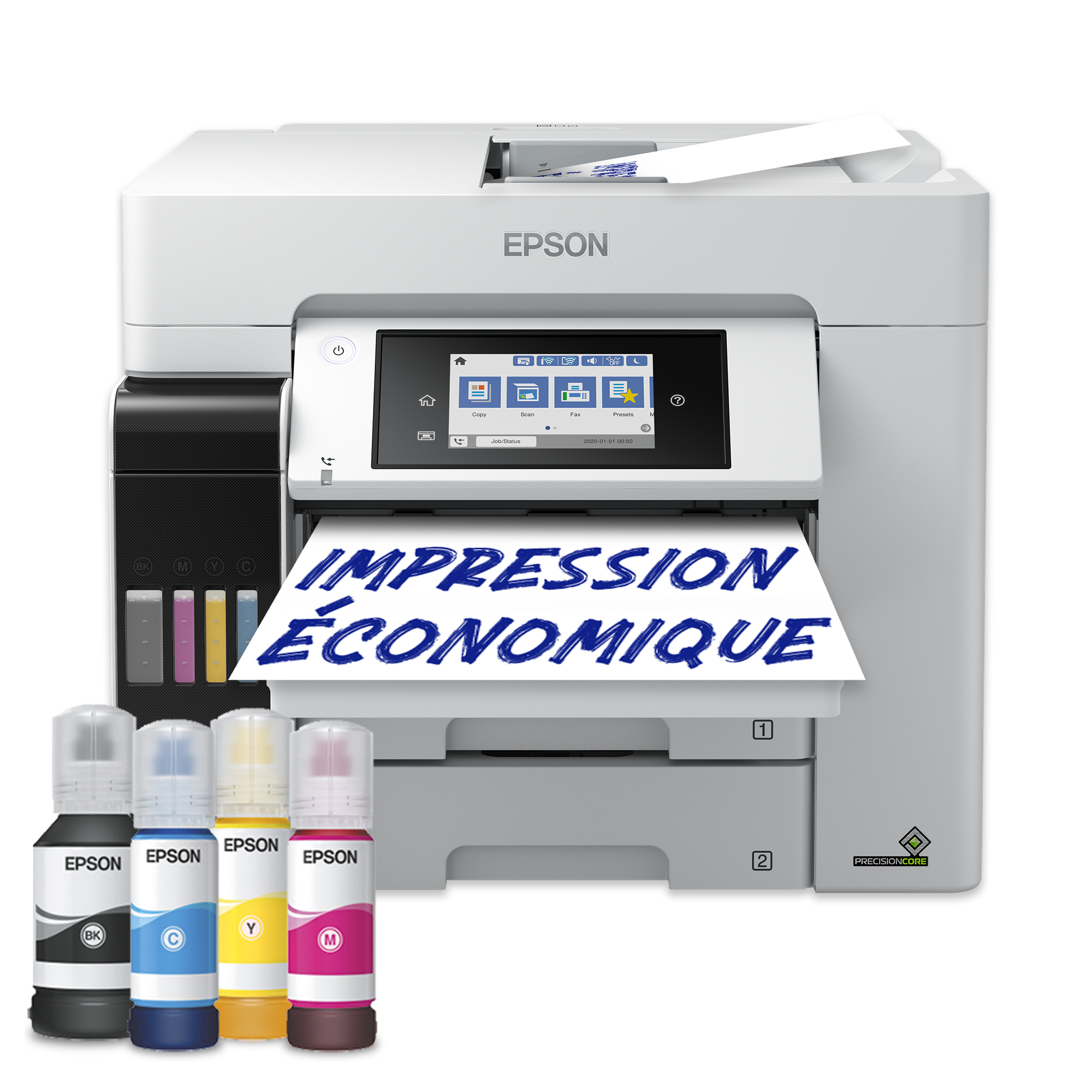 Epson EcoTank Pro ET-5885 - Multifunktionsdrucker - Farbe - Tintenstrahl - ITS - A4/Legal (Medien)