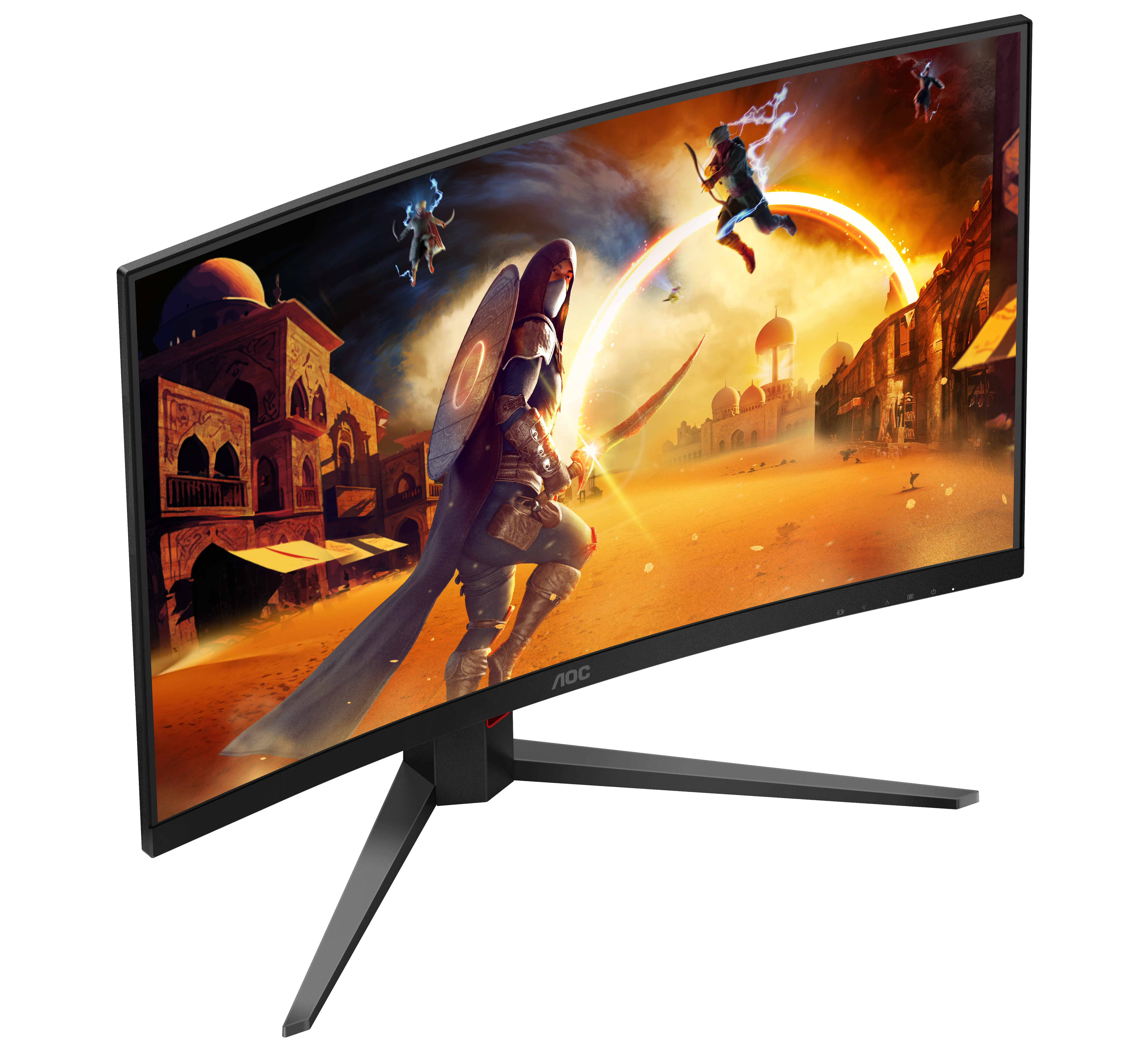 AOC Gaming C32G4Z - LED-Monitor - Gaming - gebogen - 81.3 cm (32")