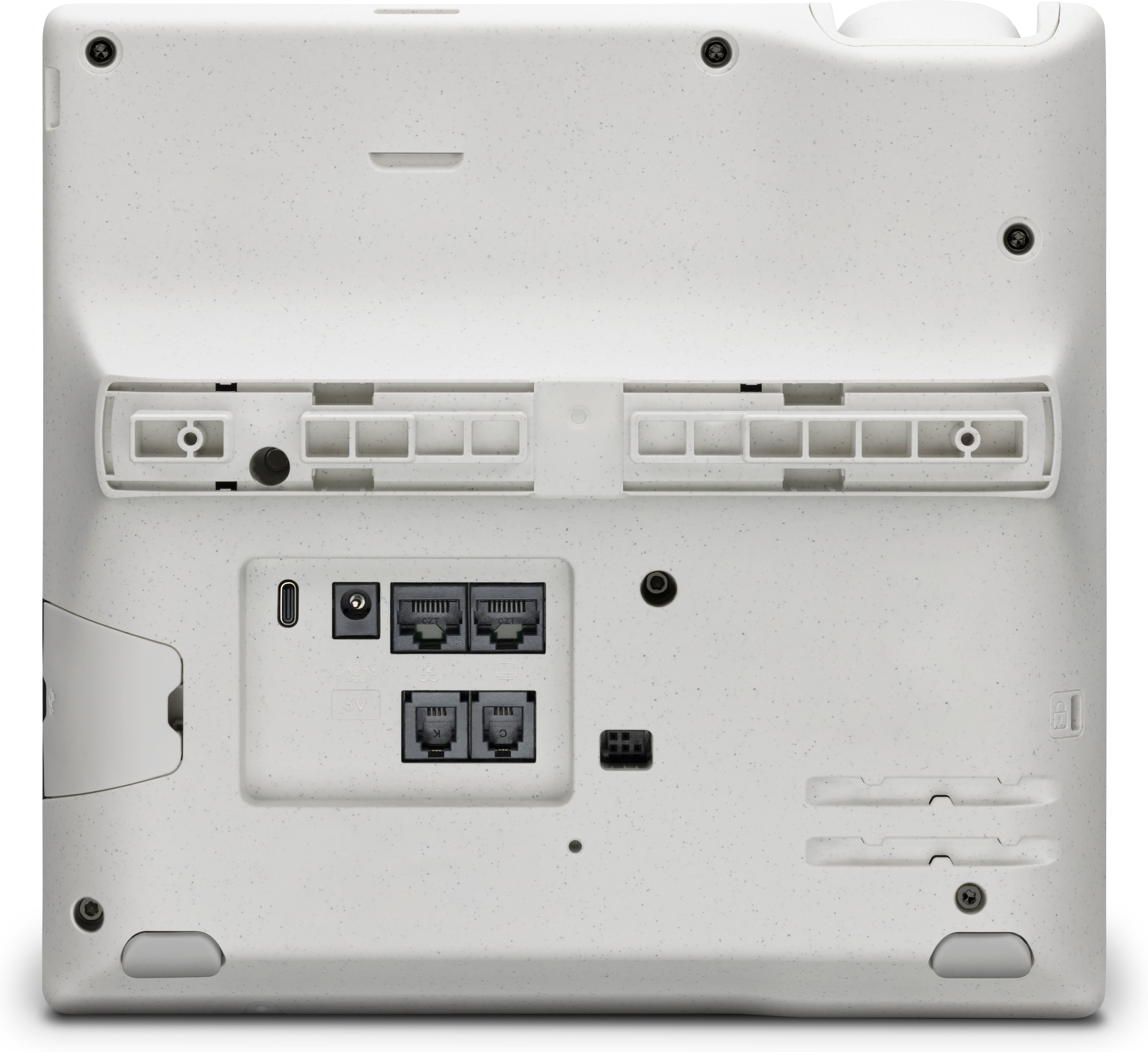 HP POLY Edge E500 IP Telefon und PoE-fähig, IP-Telefon, Schwarz, Kabelgebundenes Mobilteil, 12 Zeile