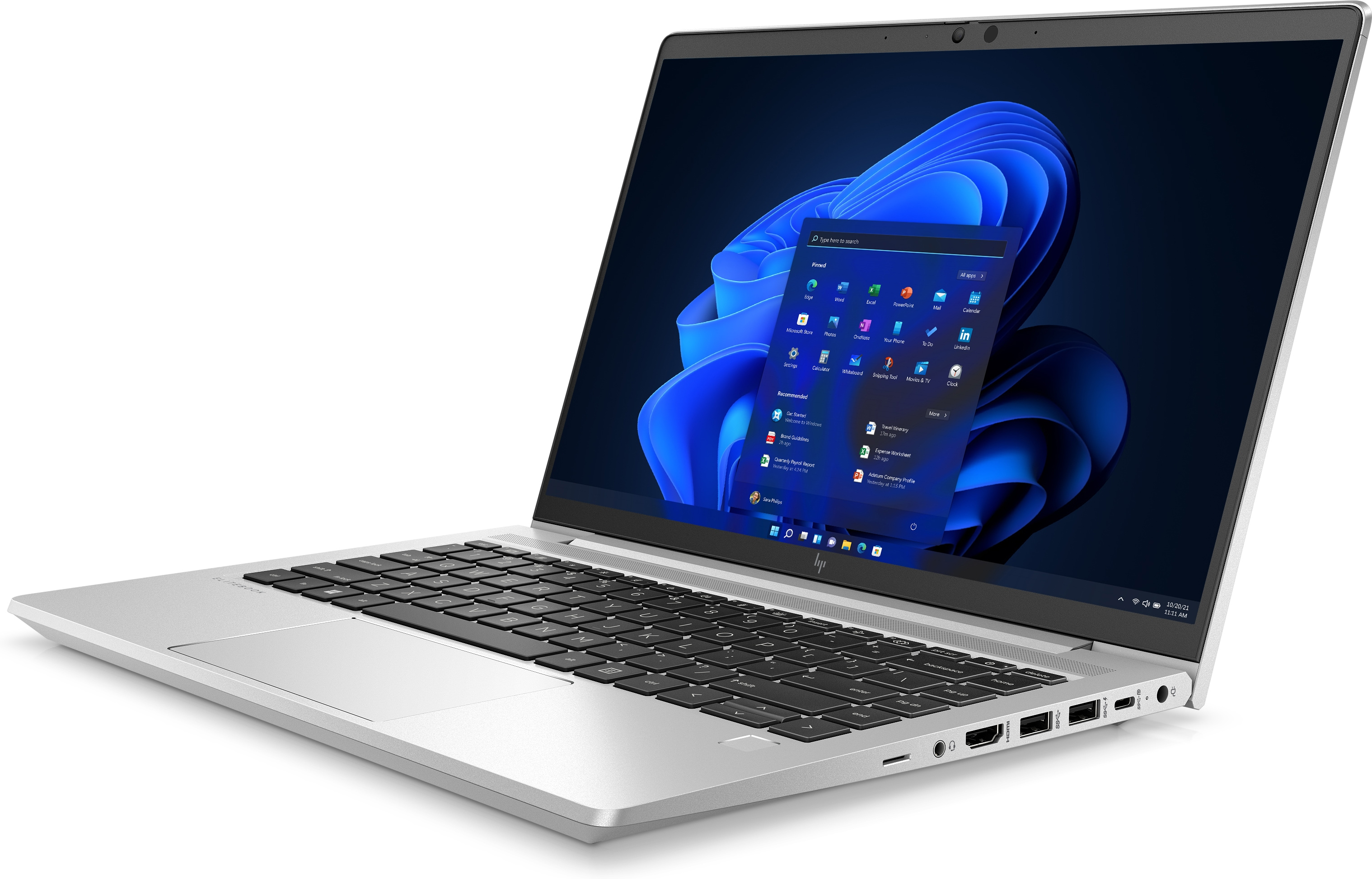 HP EliteBook 645 G9, AMD Ryzen? 7, 35,6 cm (14"), 1920 x 1080 Pixel, 16 GB, 512 GB, Windows 11 Pro
