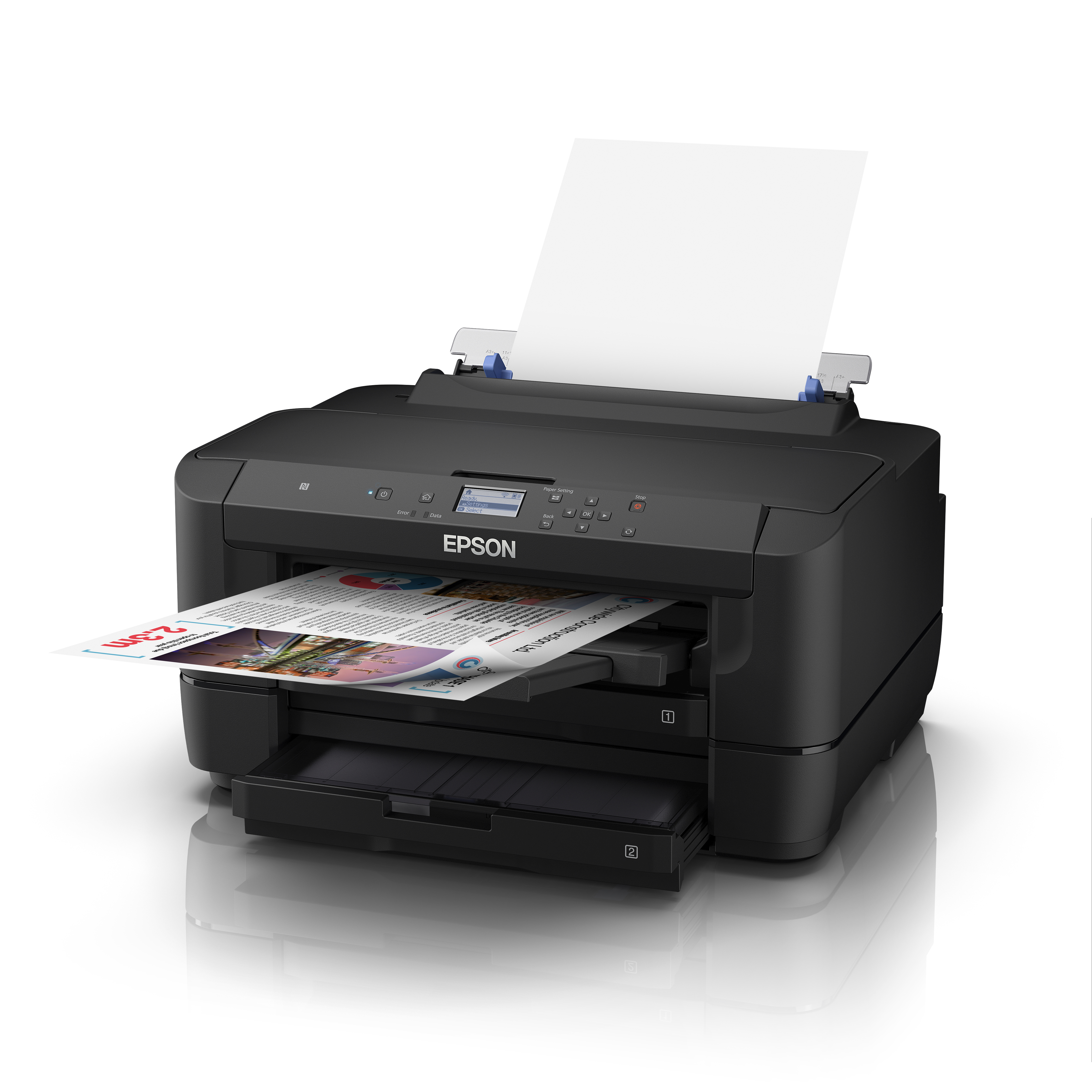 Epson WorkForce WF-7210DTW - Drucker - Farbe - Duplex - Tintenstrahl - A3 - 4.800 x 2.400 dpi - bis