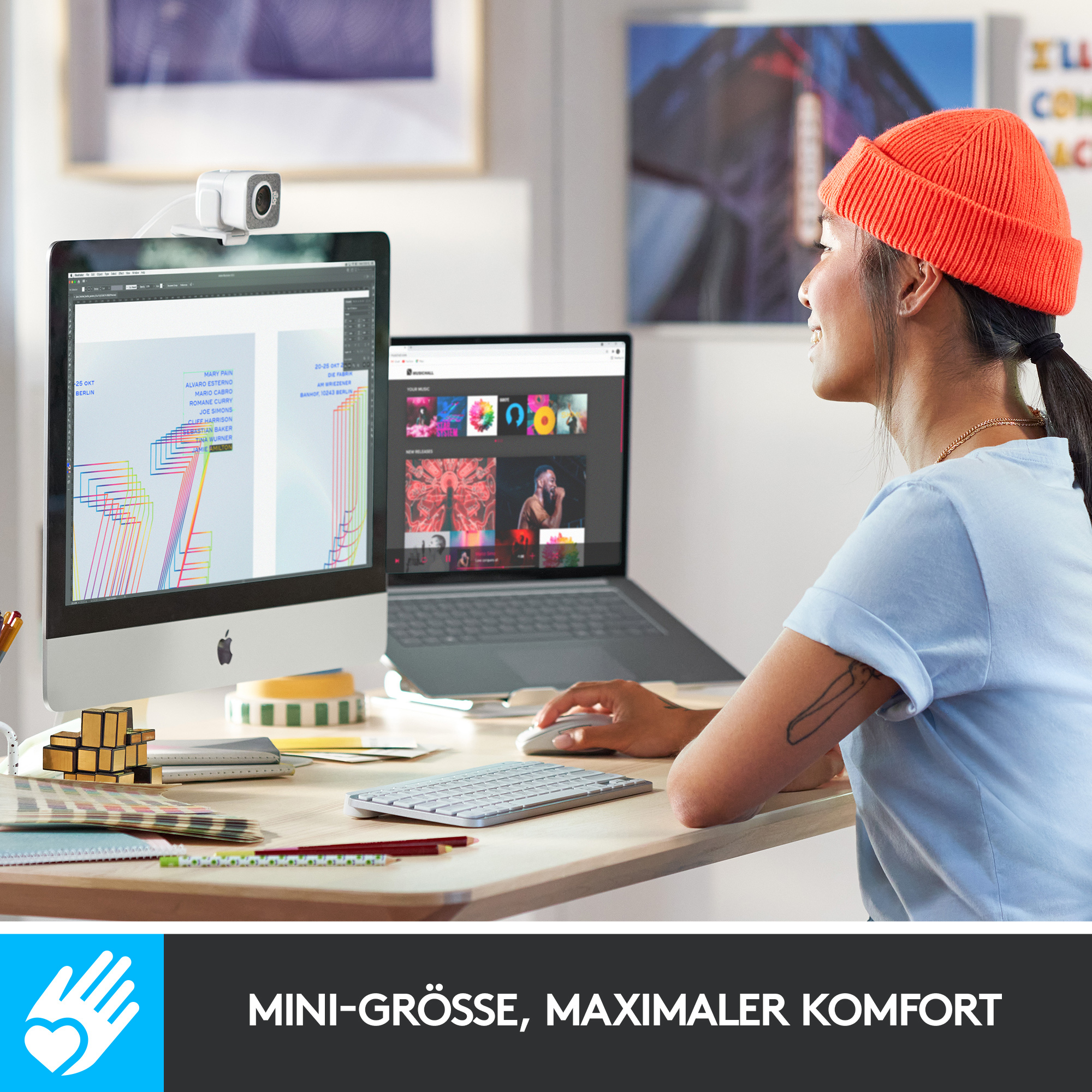 Logitech MX Keys Mini for Mac - Tastatur - hinterleuchtet