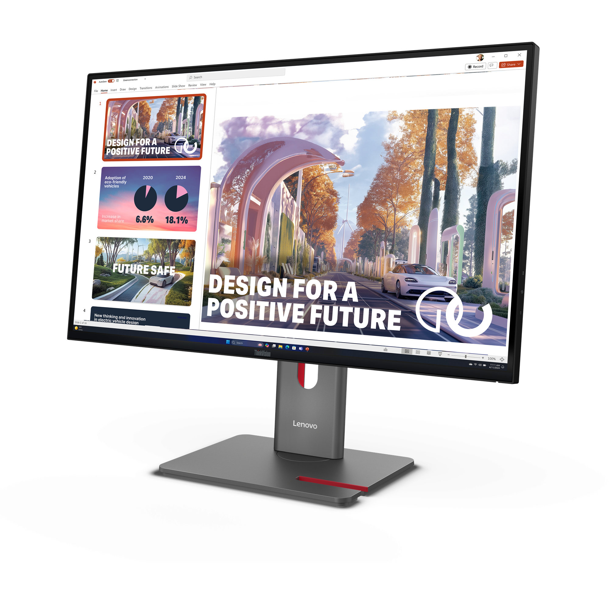Lenovo ThinkVision P27QD-40 - LED-Monitor - 68.6 cm (27")