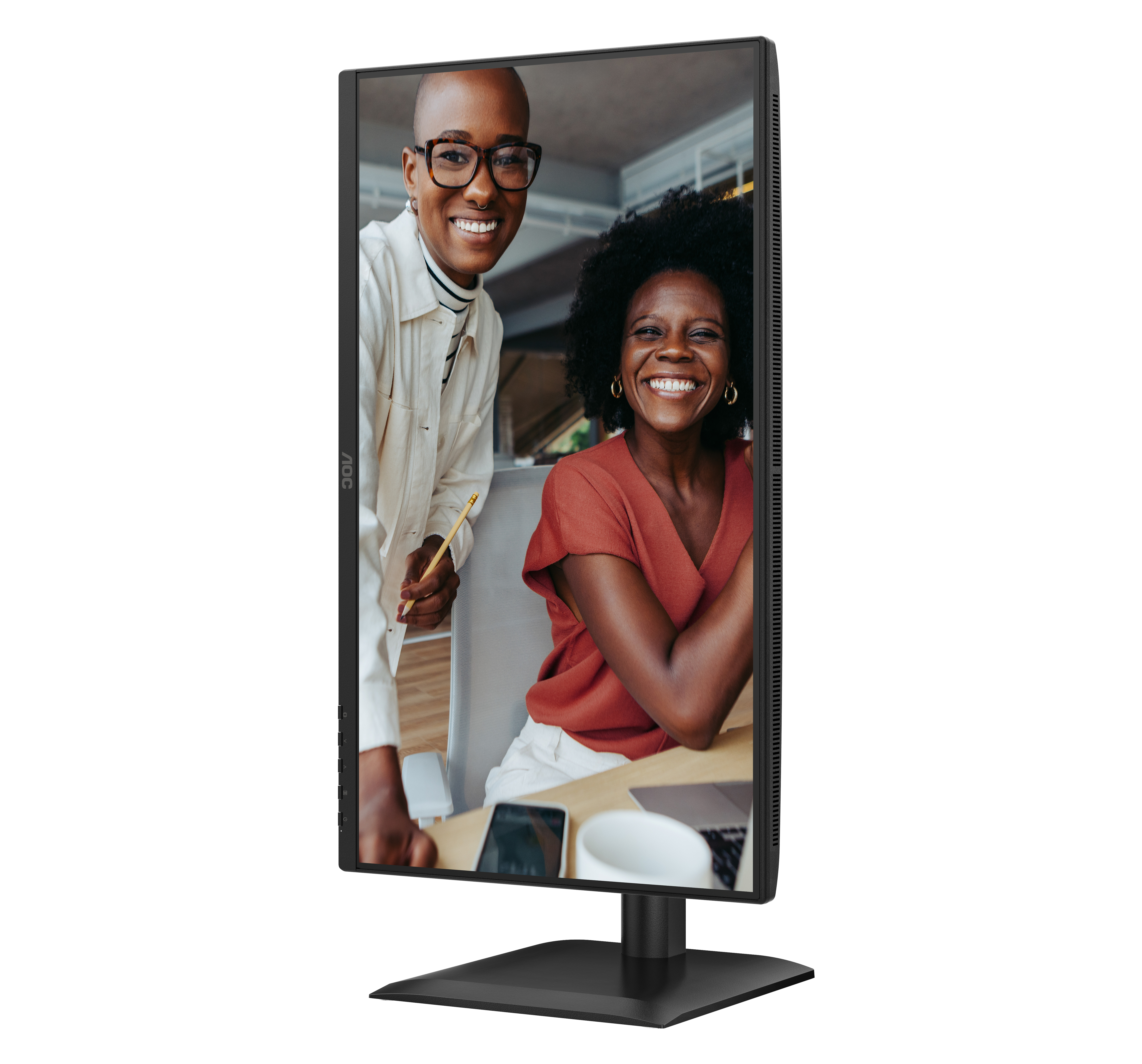 AOC 24E4U Monitor 60.5cm (23.8") Full HD, IPS, 4ms, HDMI, Displayport, VGA, USB
