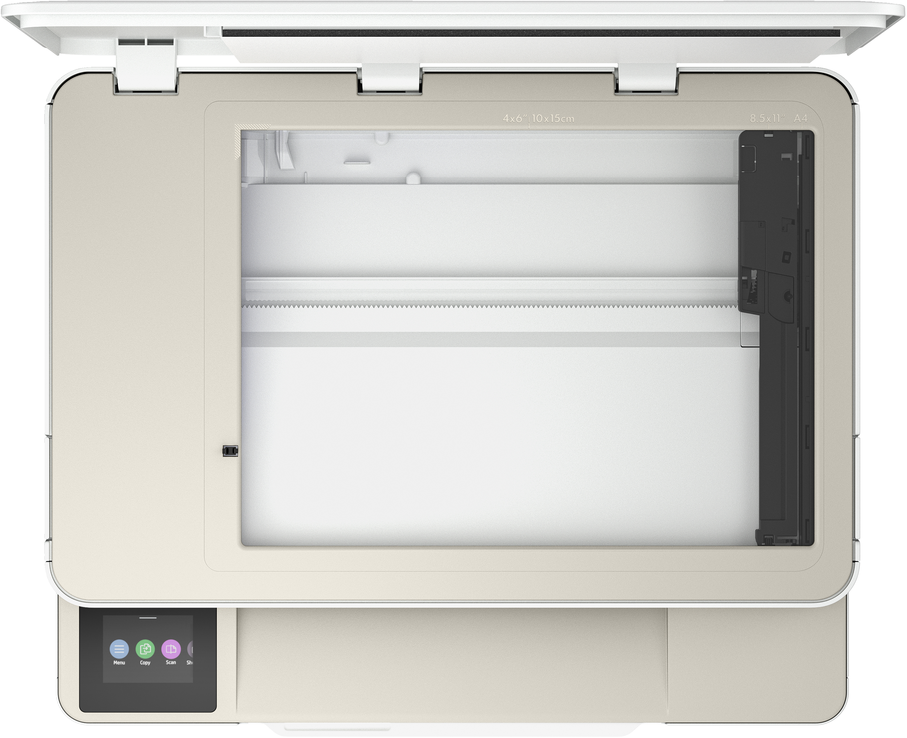 HP ENVY 6132e All-in-One-Drucker, Thermal Inkjet, Farbdruck, 4800 x 1200 DPI, Farbkopieren, A4, Beig