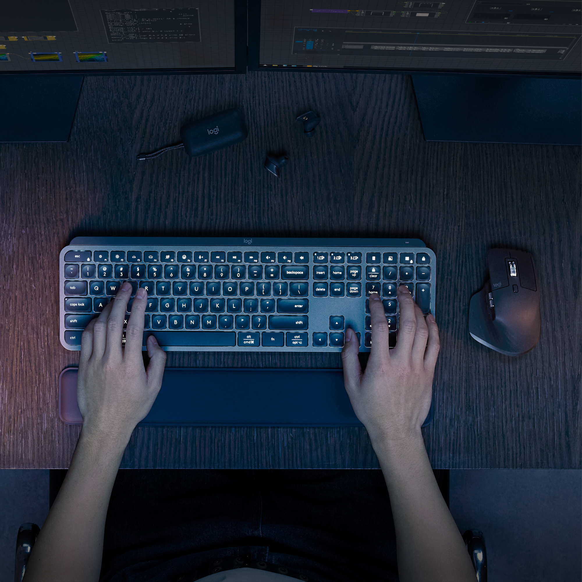 Logitech MX Keys S Combo - Tastatur-und-Maus-Set