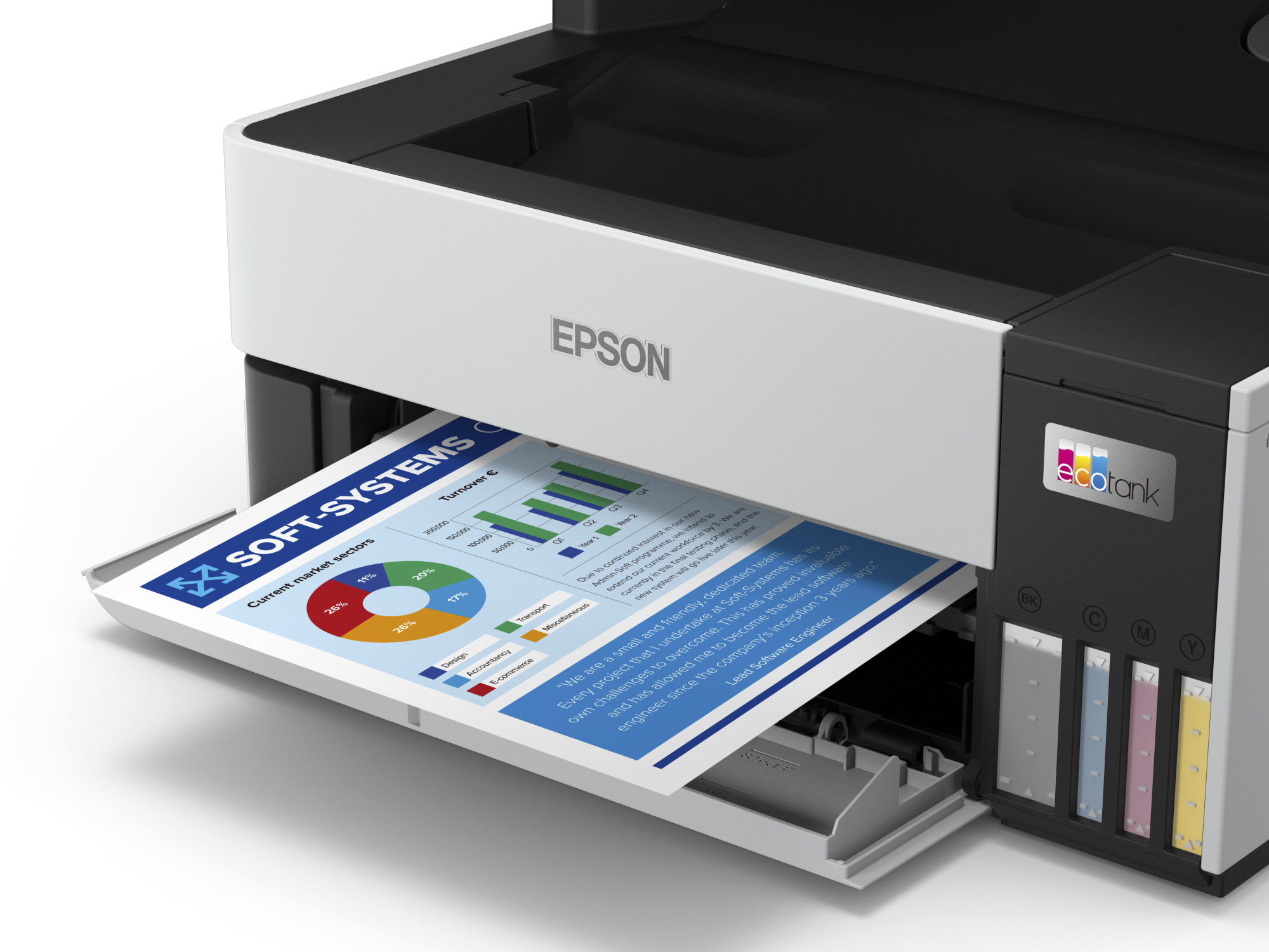 Epson EcoTank ET-5170 - Multifunktionsdrucker - Farbe - Tintenstrahl - A4 (210 x 297 mm)