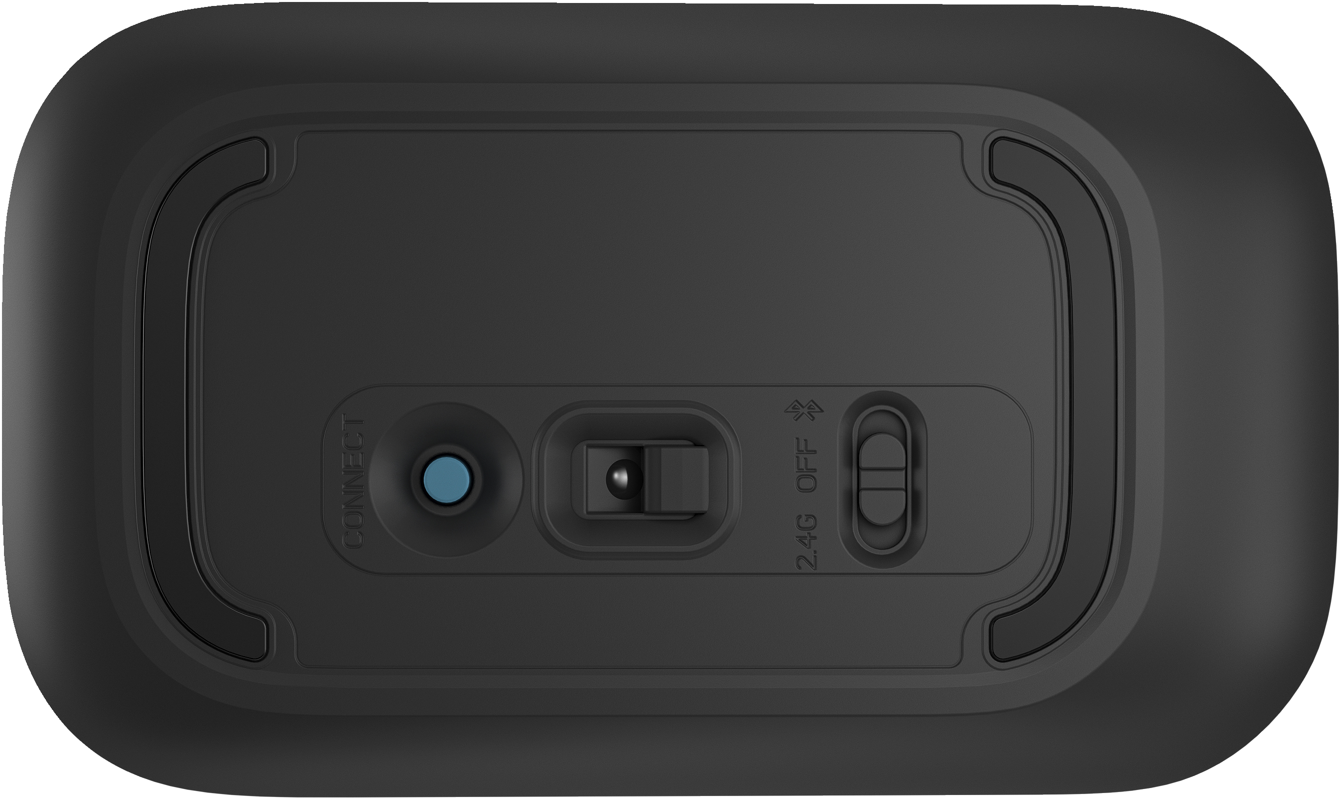 HP Z3700 - Maus - optisch - 3 Tasten - kabellos - Bluetooth 5.0, 2.4 GHz - kabelloser Empfänger (USB