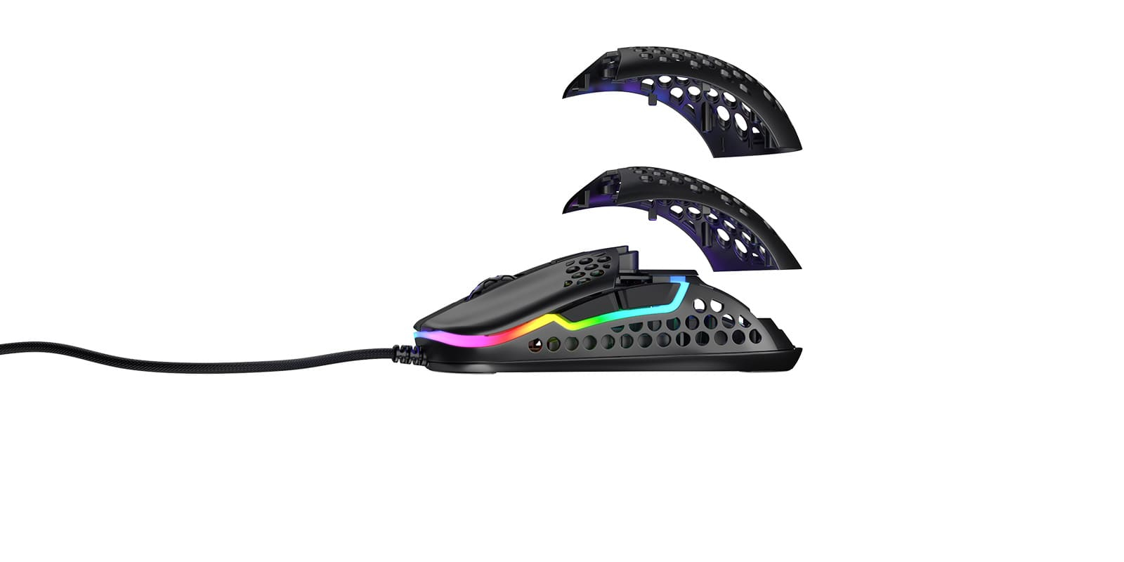 Cherry Xtrfy M42 - Maus - RGB - optisch - kabelgebunden