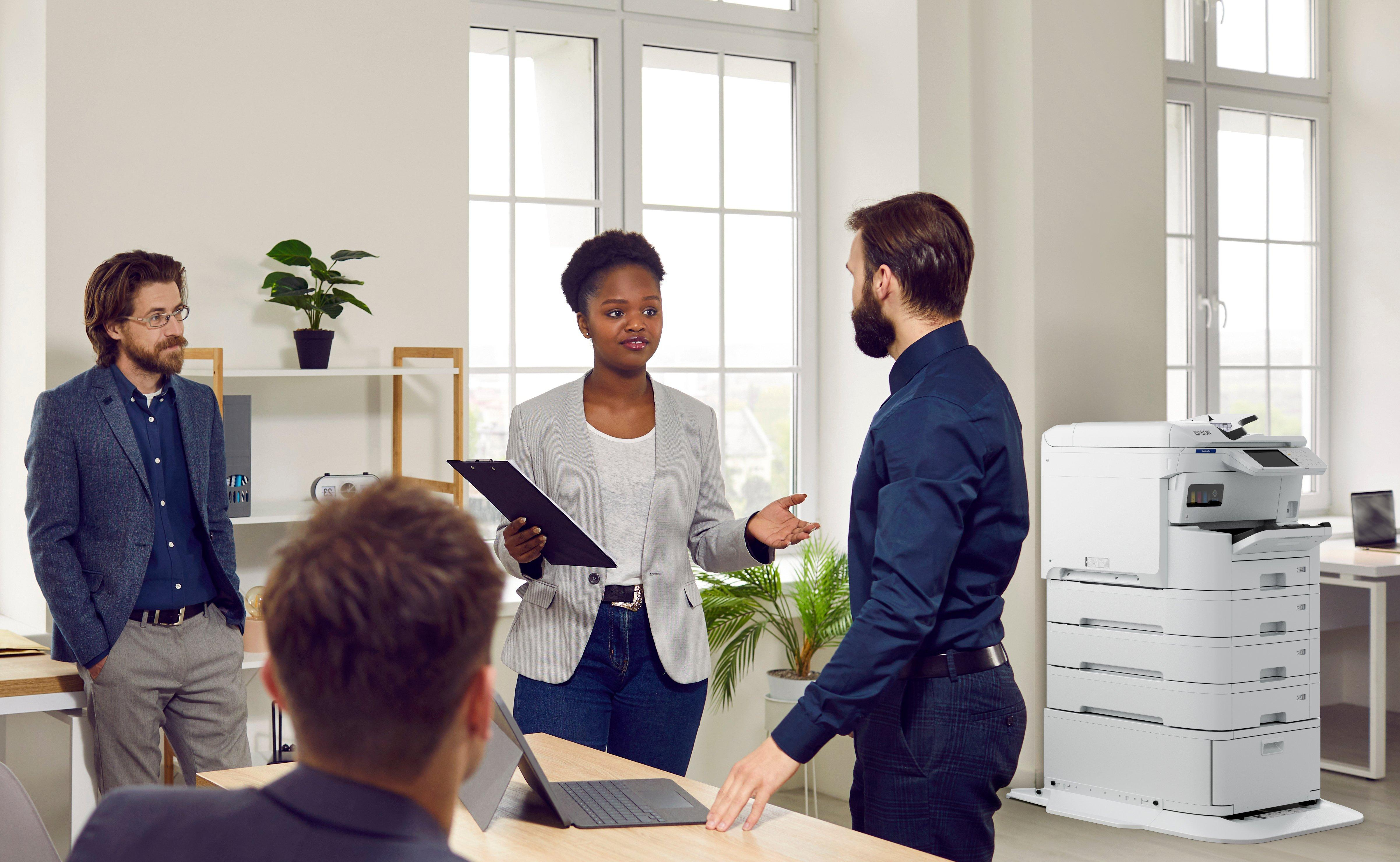 Epson WorkForce Pro EM-C7100DWF - Multifunktionsdrucker - Farbe - Tintenstrahl - A3 (297 x 420 mm)