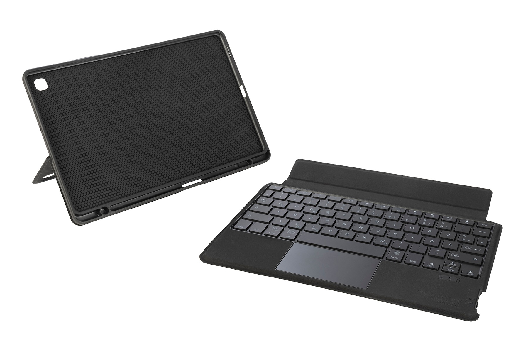 Samsung Tucano F-TUCBCKTABS6L - Tastatur und Foliohülle (Buch-Cover)