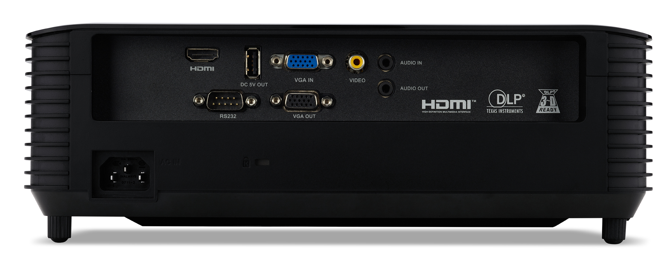 Acer X139WH, 5000 ANSI Lumen, DLP, WXGA (1200x800), 20000:1, 16:10, 736,6 - 7620 mm (29 - 300")