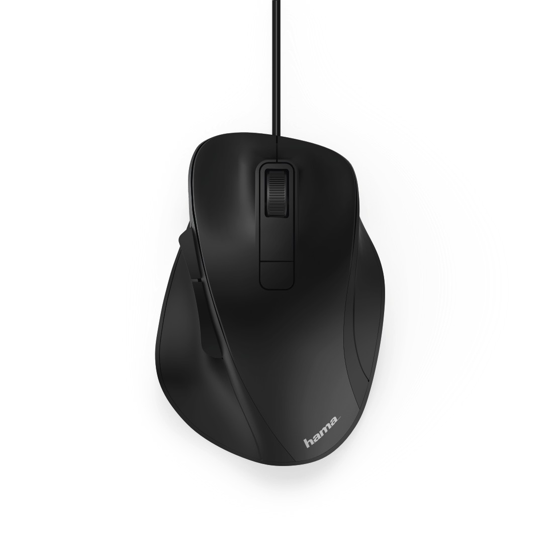 Hama MC-500 - Maus - optisch - 6 Tasten - kabelgebunden