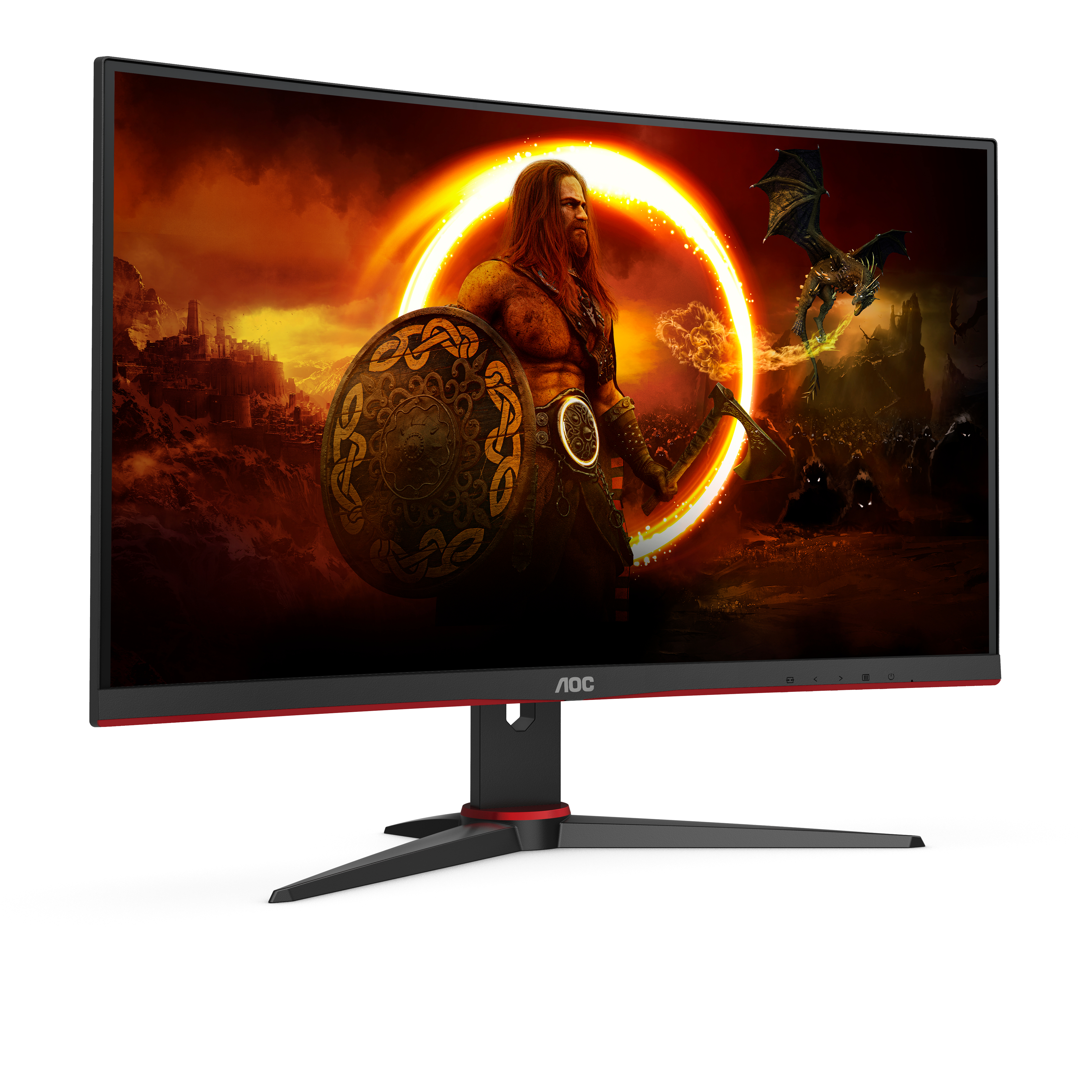 B-WARE - AOC Gaming C27G2E/BK - LED-Monitor - Gaming - gebogen - 68.6 cm (27")