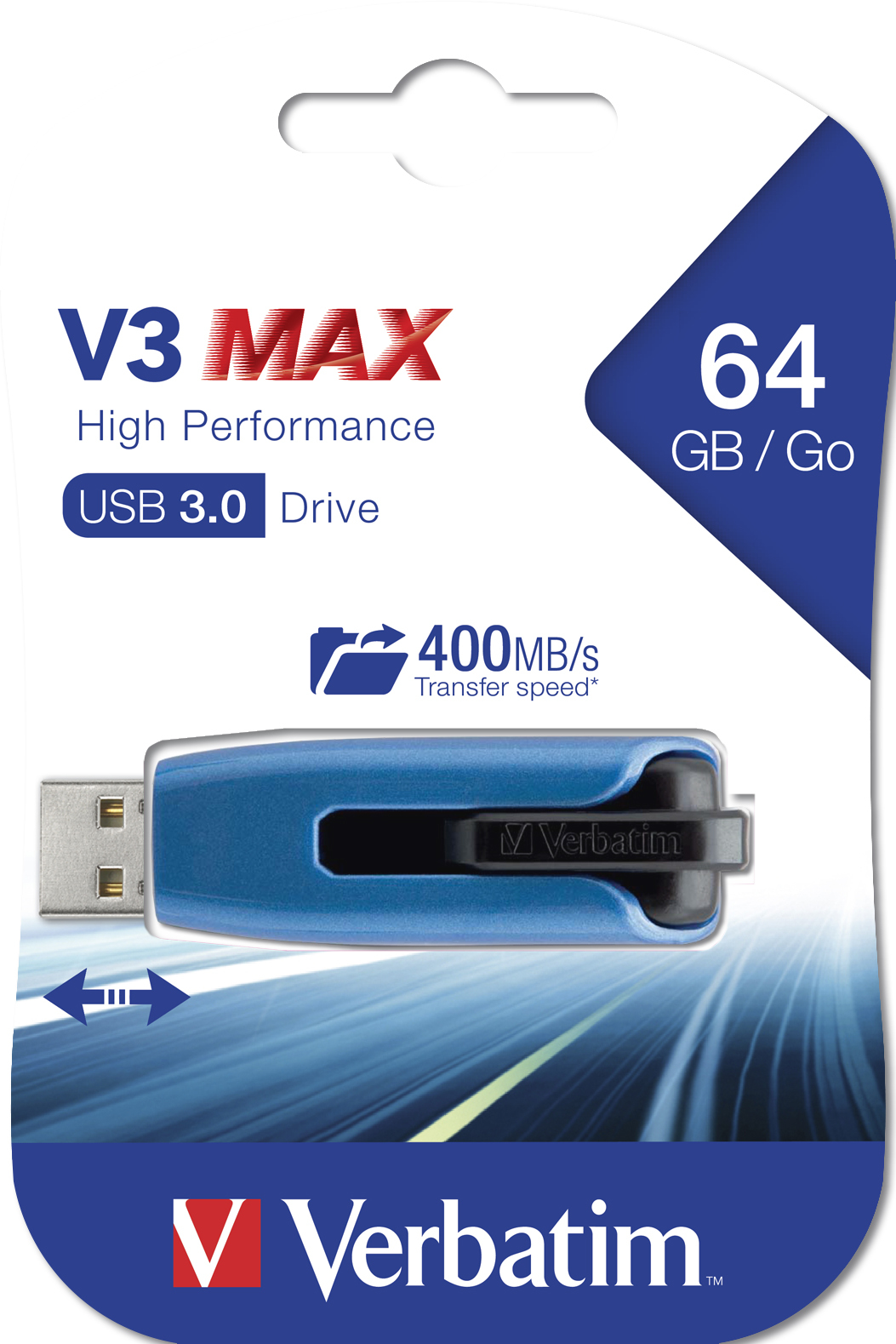Verbatim Store 'n' Go V3 MAX - USB-Flash-Laufwerk