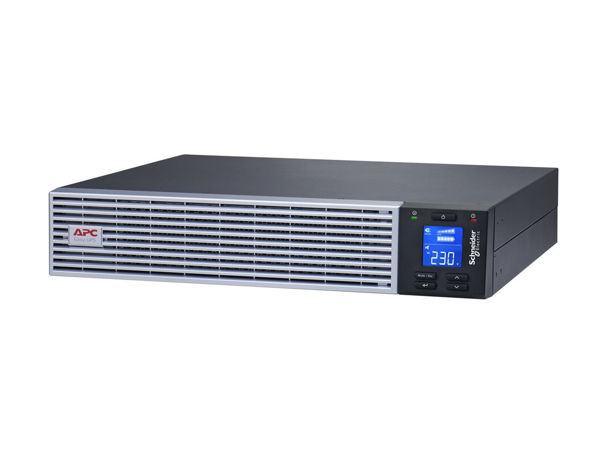 APC Easy UPS On-Line - USV (Rack - einbaufähig) - Wechselstrom 230 V - 900 Watt - 1000 VA - 1-phasig