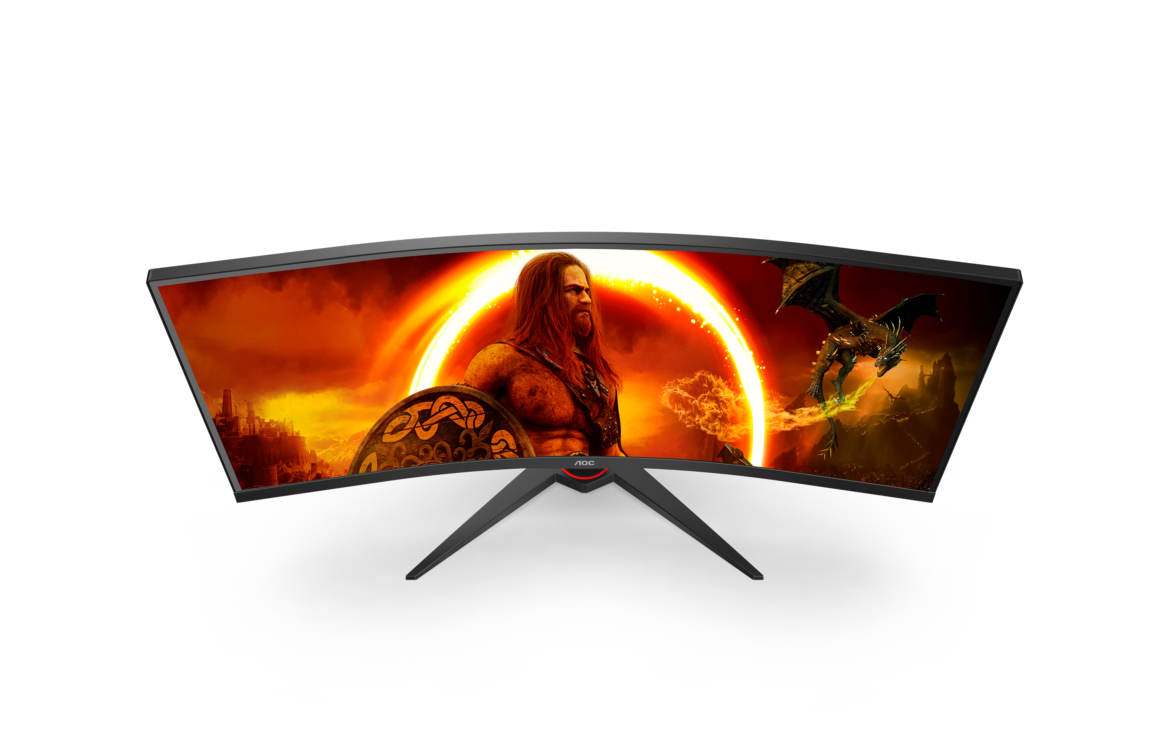 AOC Gaming CU34G2XE/BK - LED-Monitor - Gaming - gebogen - 86.4 cm (34")