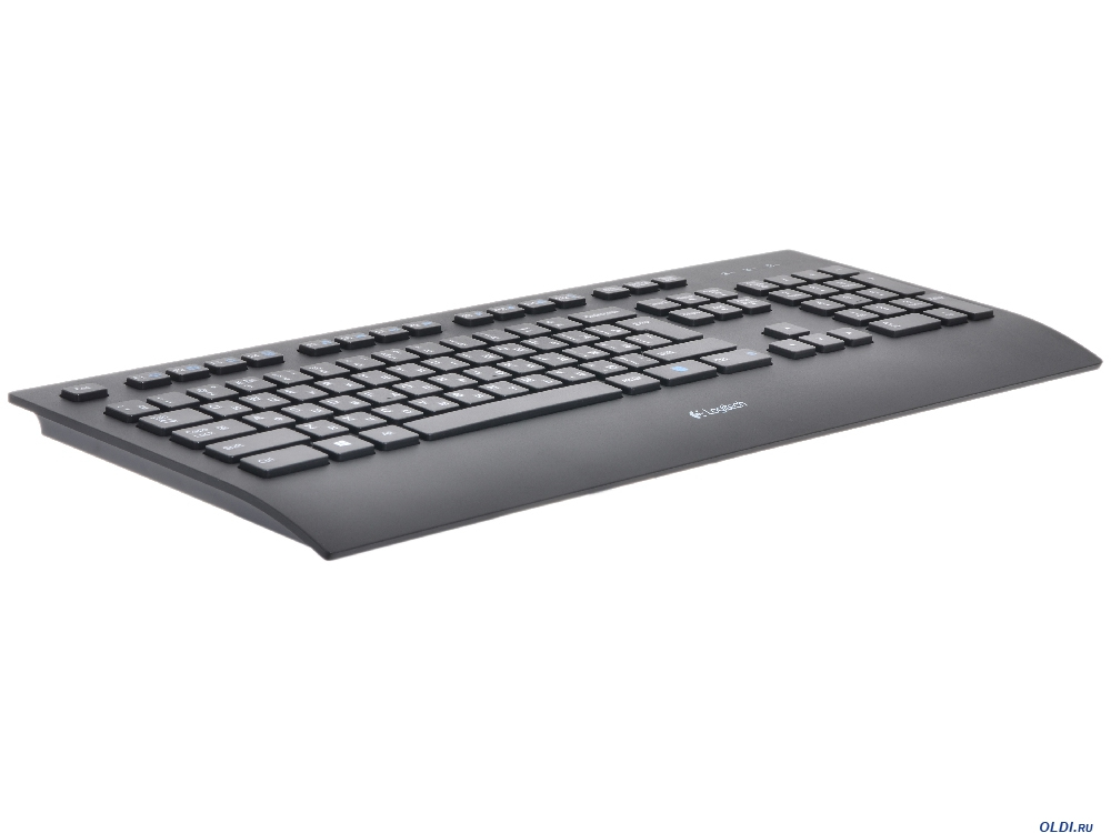 Logitech Corded K280e - Tastatur - USB - Russisch