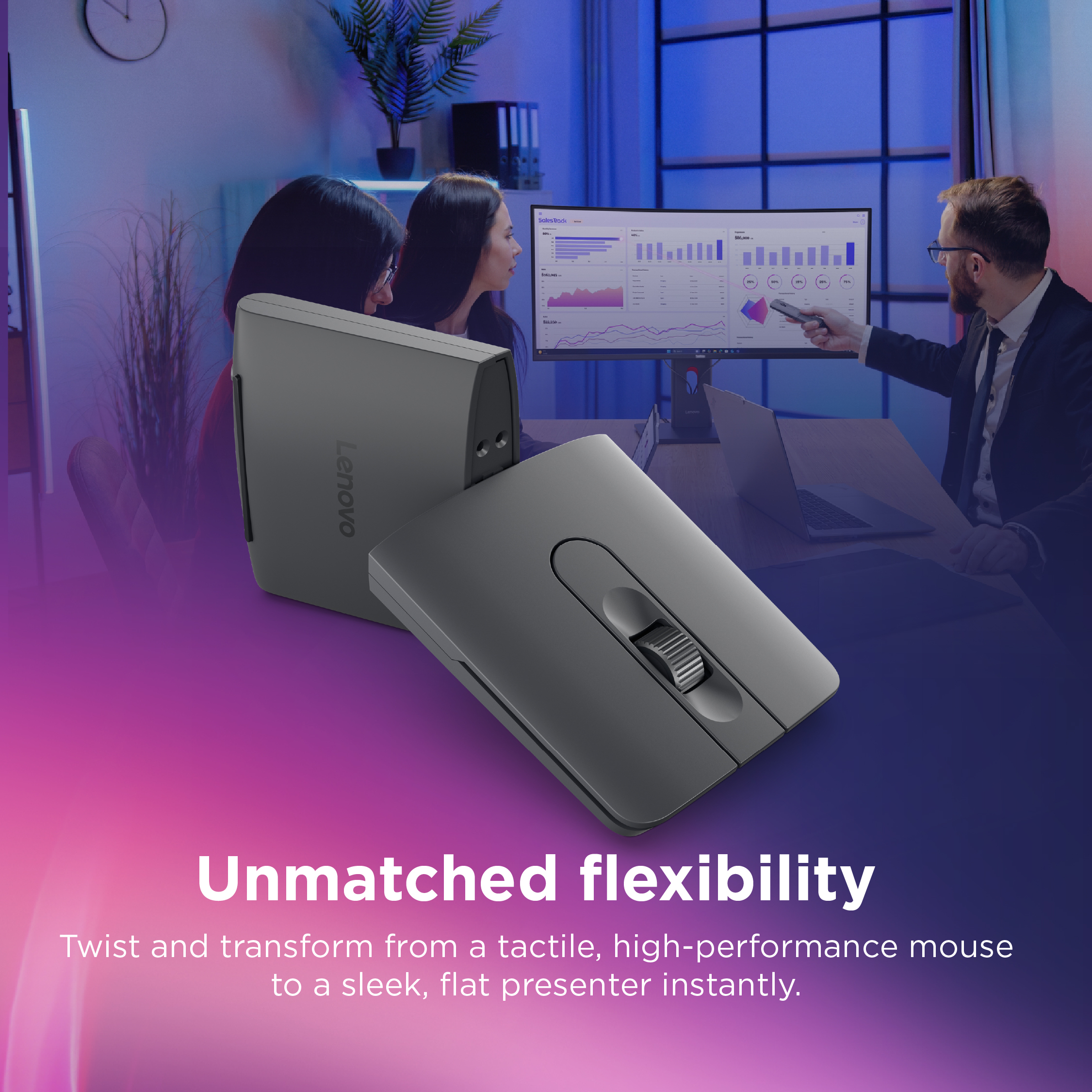 Lenovo ThinkPad - Aura Edition - Maus - Präsentator