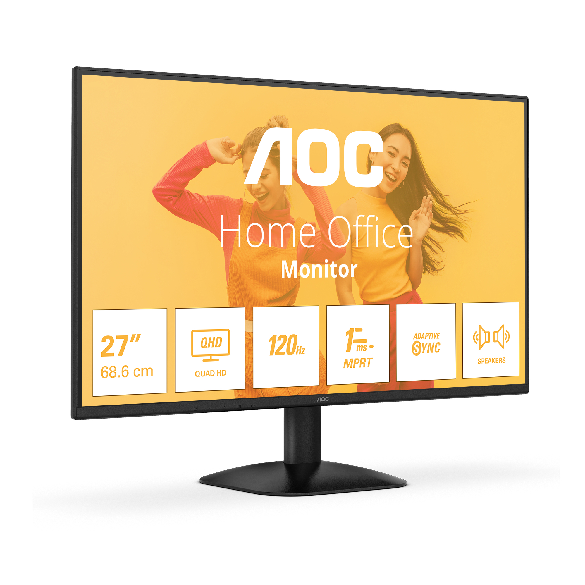 AOC Q27B35S3 Monitor 68.6 cm (27") WQHD, IPS, 4ms, HDMI, Displayport
