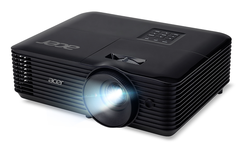 Acer X129H - DLP-Projektor - tragbar - 3D - 4800 ANSI-Lumen - XGA (1024 x 768)