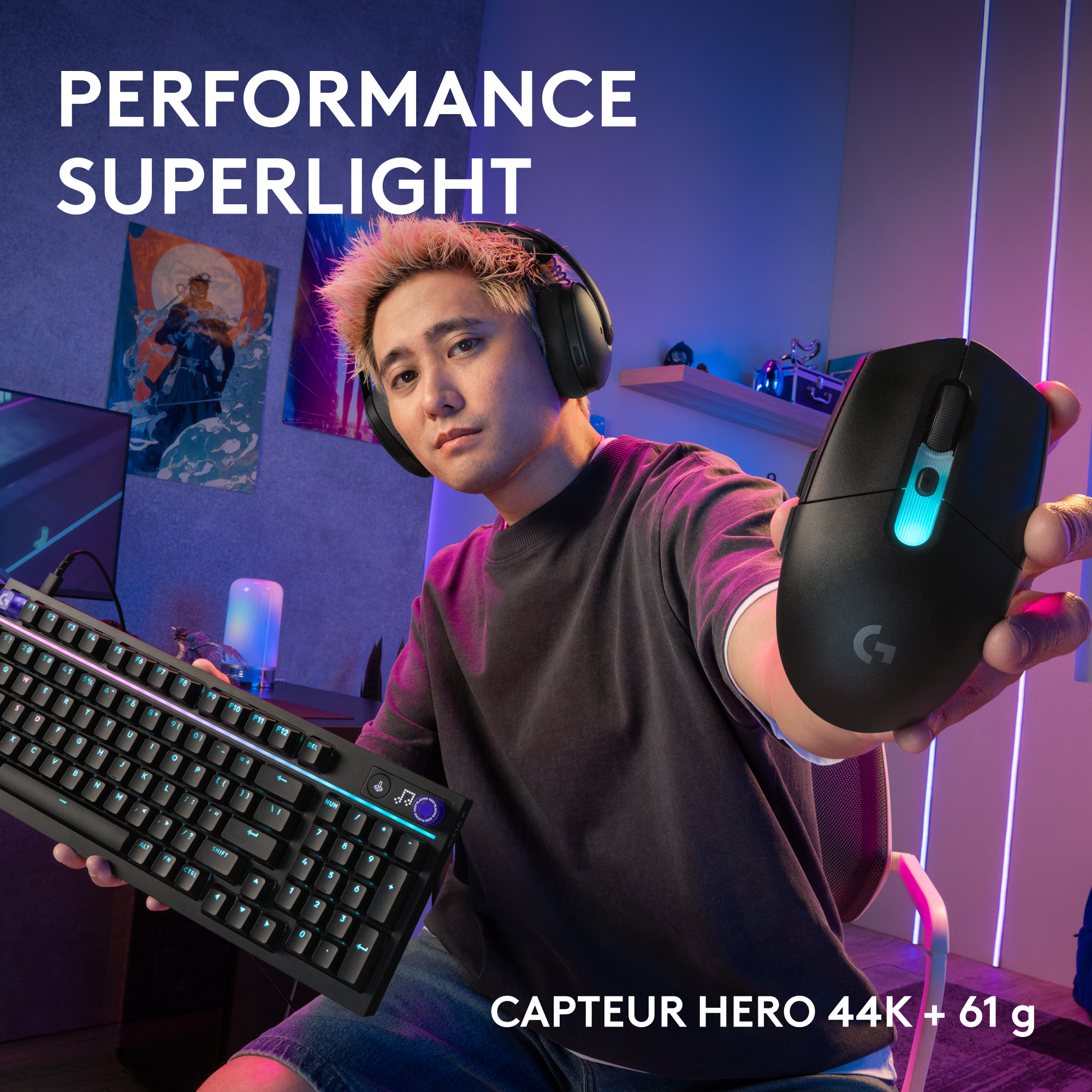 Logitech G G305 X SUPERLIGHT - Maus - optisch