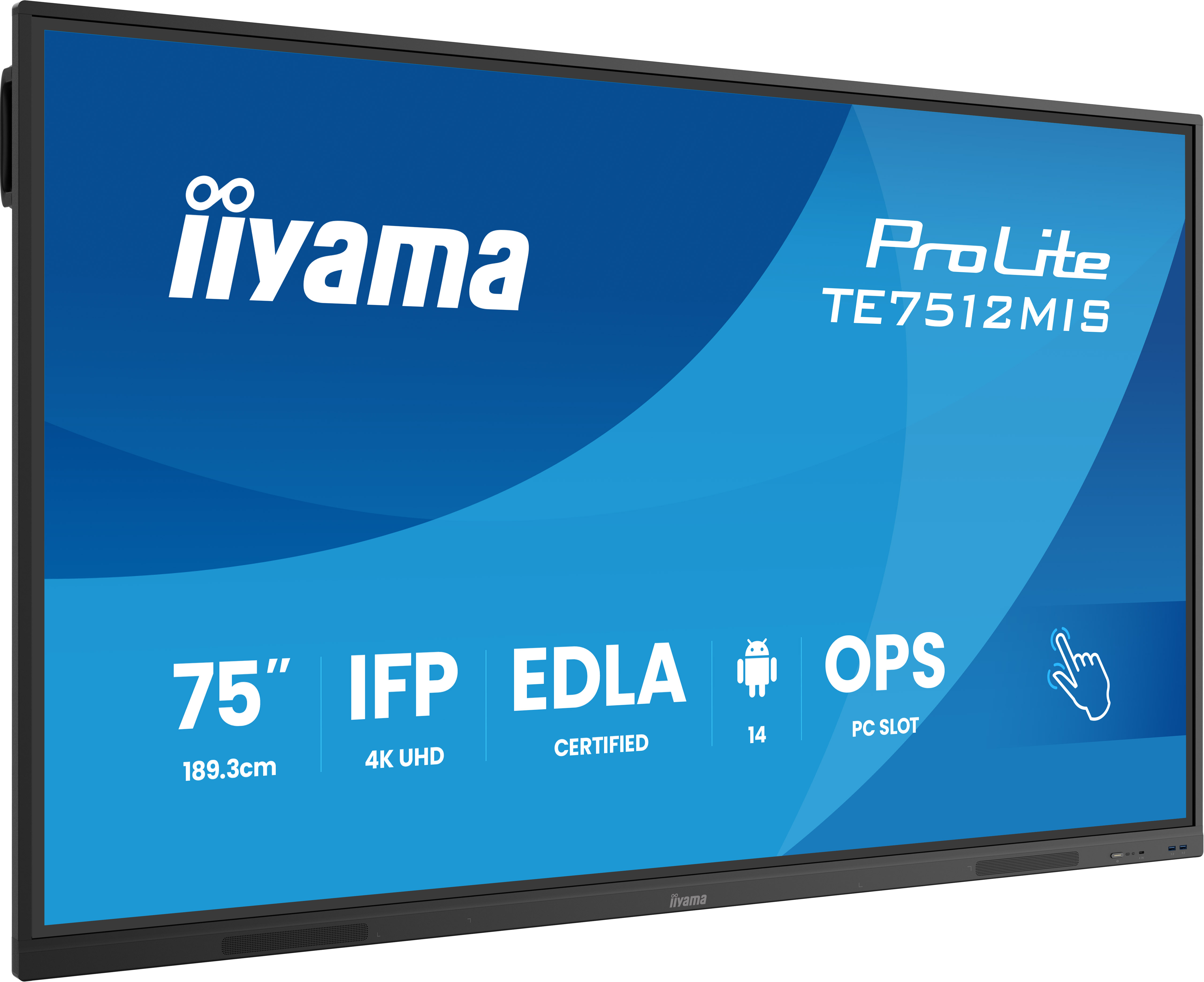 iiyama ProLite TE7512MIS-B4AG, 190.5cm (75")